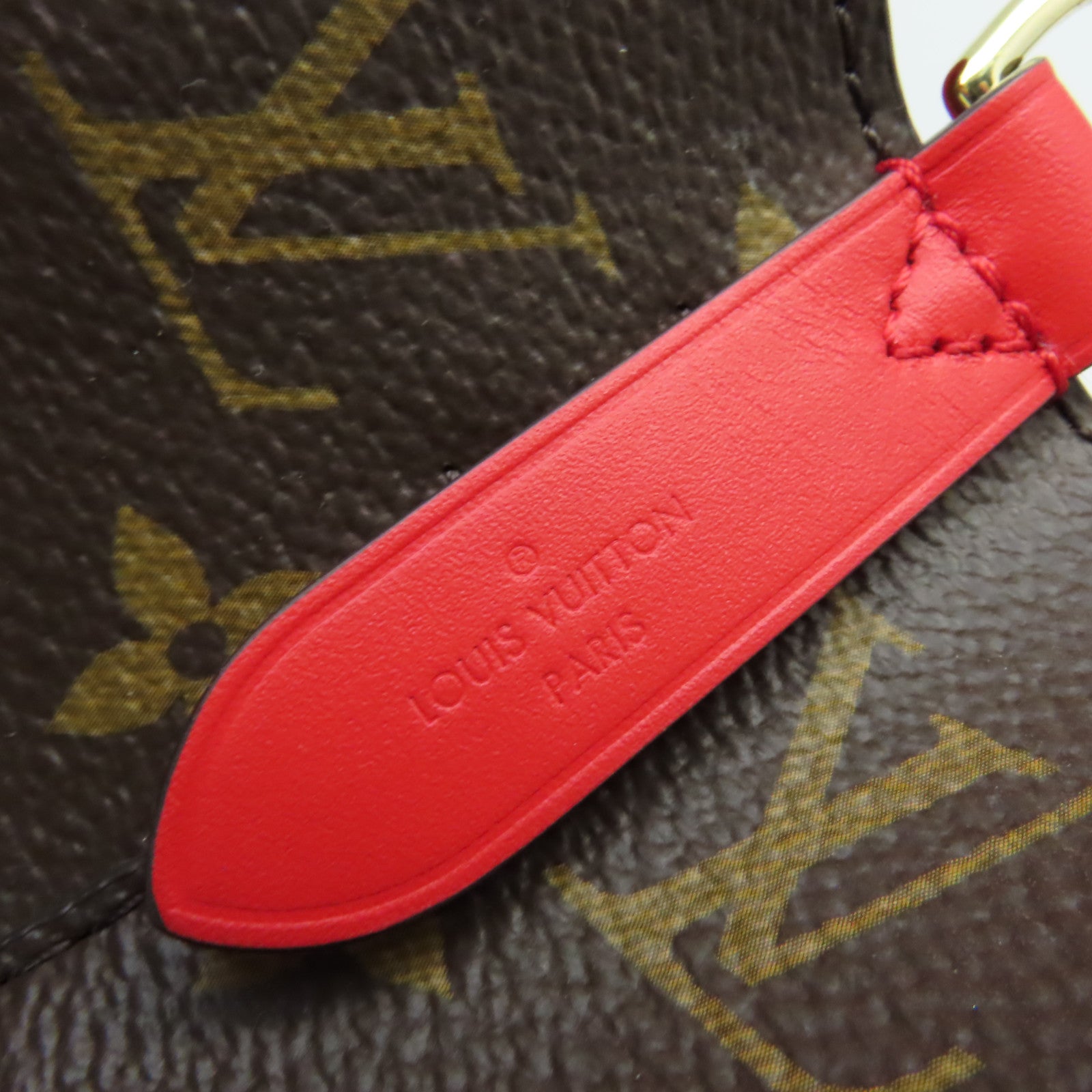LOUIS VUITTON Monogram NeoNoe MM Shoulder Bag手挽肩背兩用袋啡色/紅色