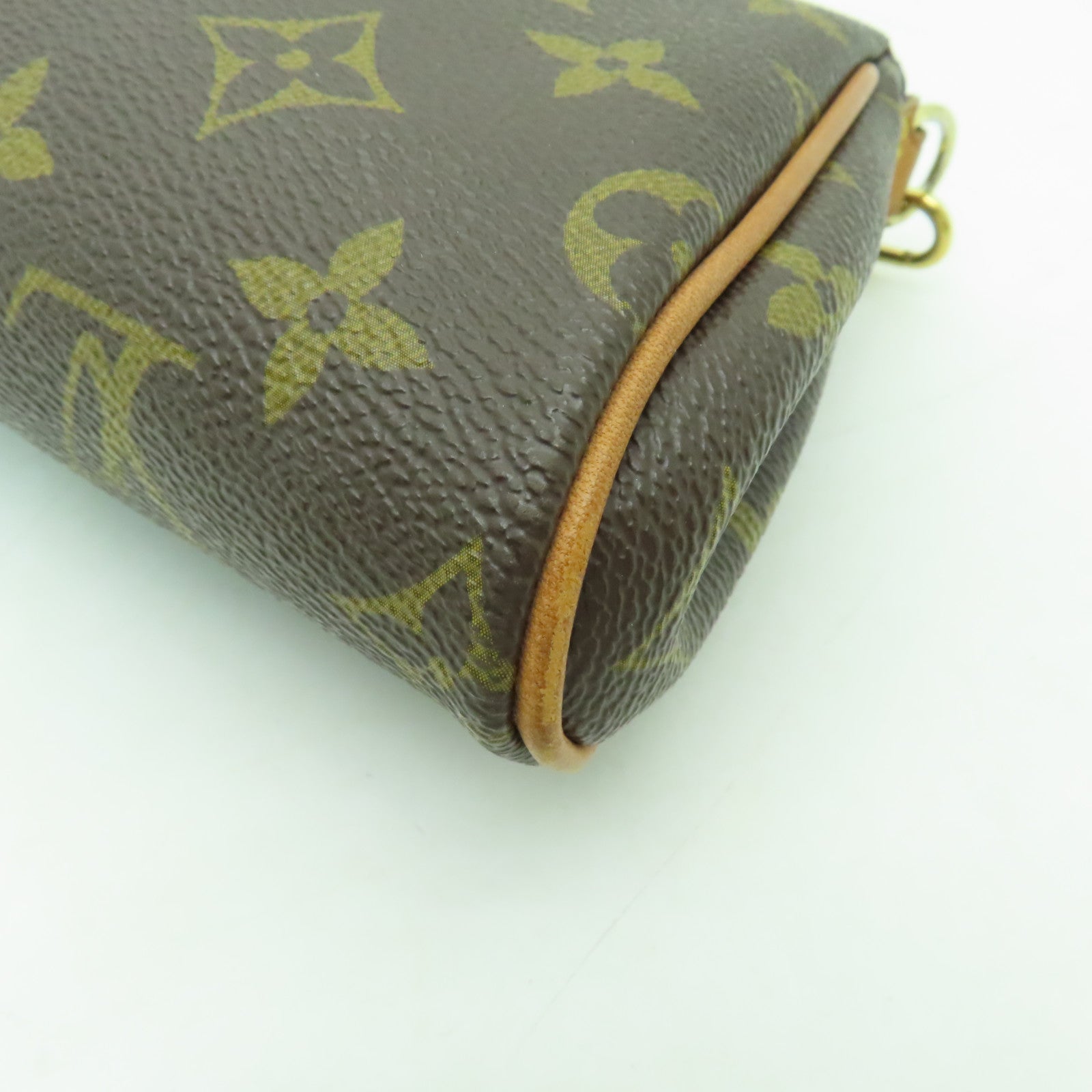 LOUIS VUITTON 【激減優惠】Monogram Eva金扣手挽肩背兩用袋棕色