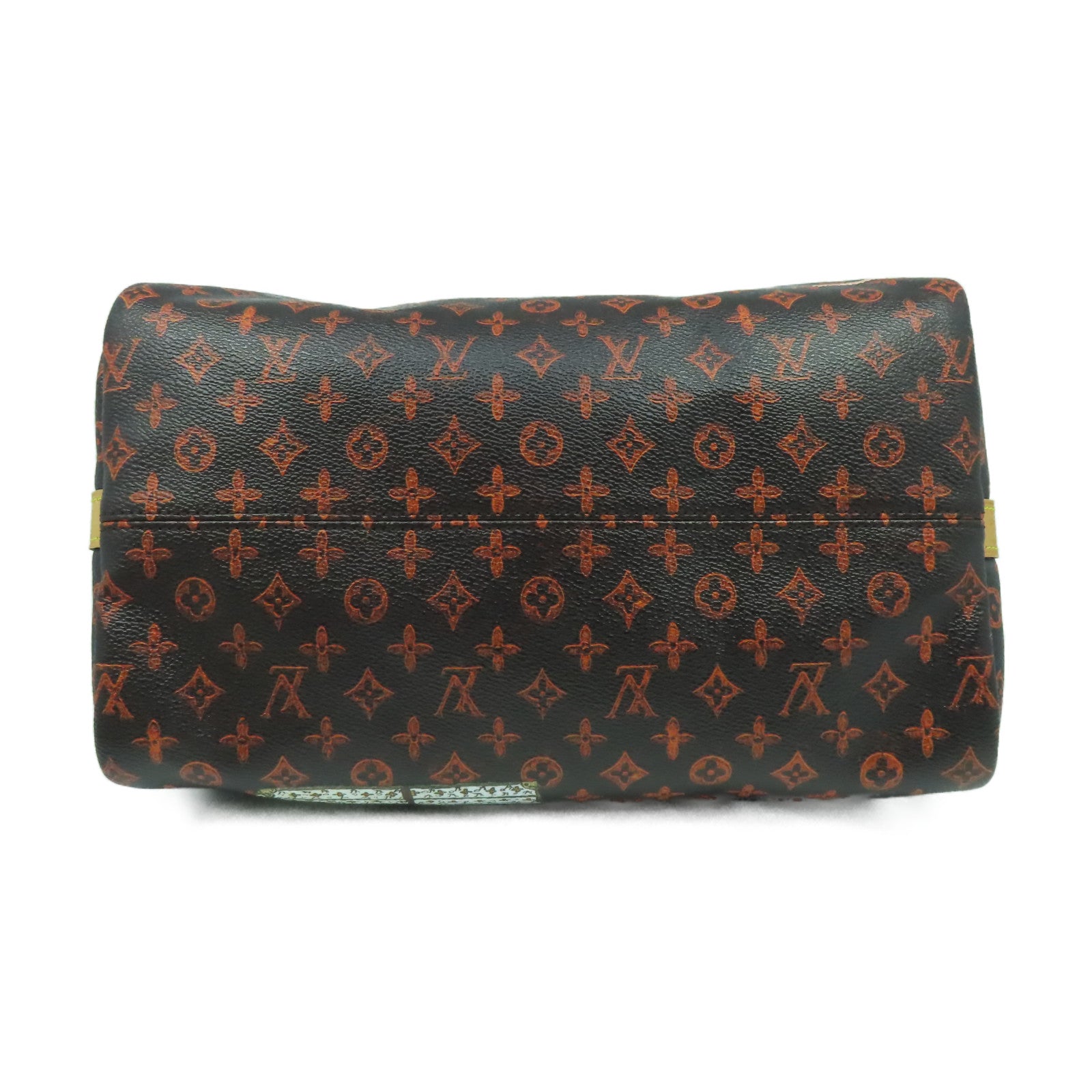 LOUIS VUITTON Monogram Grace Coddngton CatogramSpeedy 30 Band金扣手挽肩背兩用袋啡色