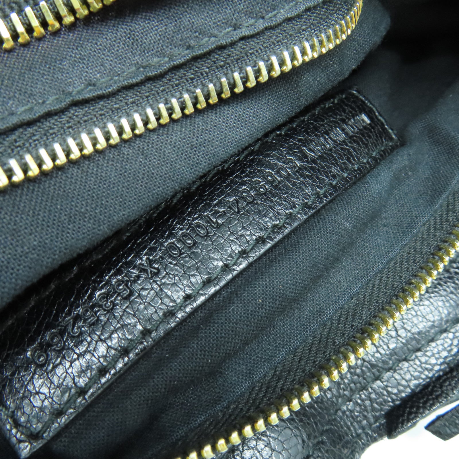 BALENCIAGA 牛皮皮革City金扣手挽肩背兩用袋黑色