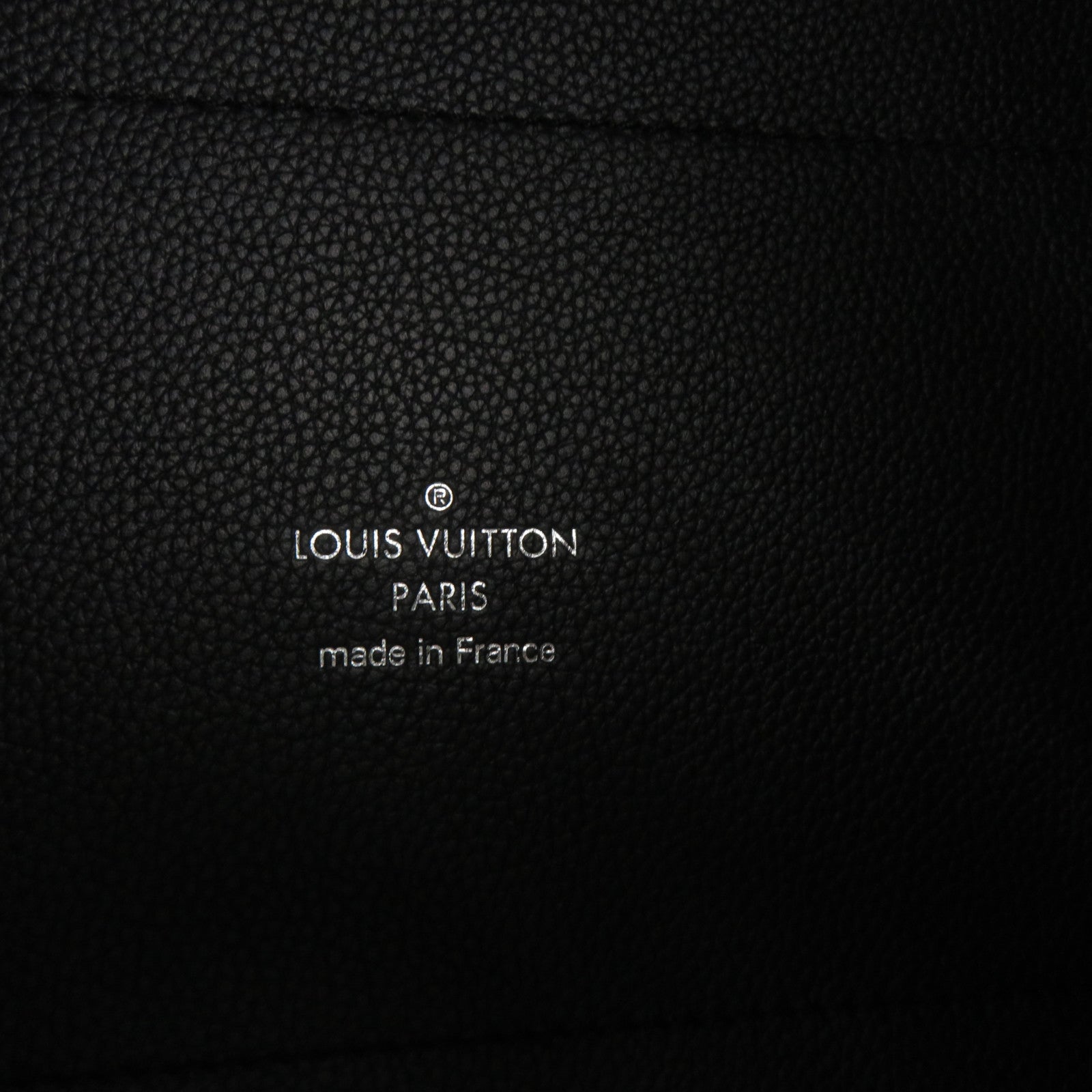LOUIS VUITTON Mahina Hina MM Tote Shoulder Bag肩背袋黑色