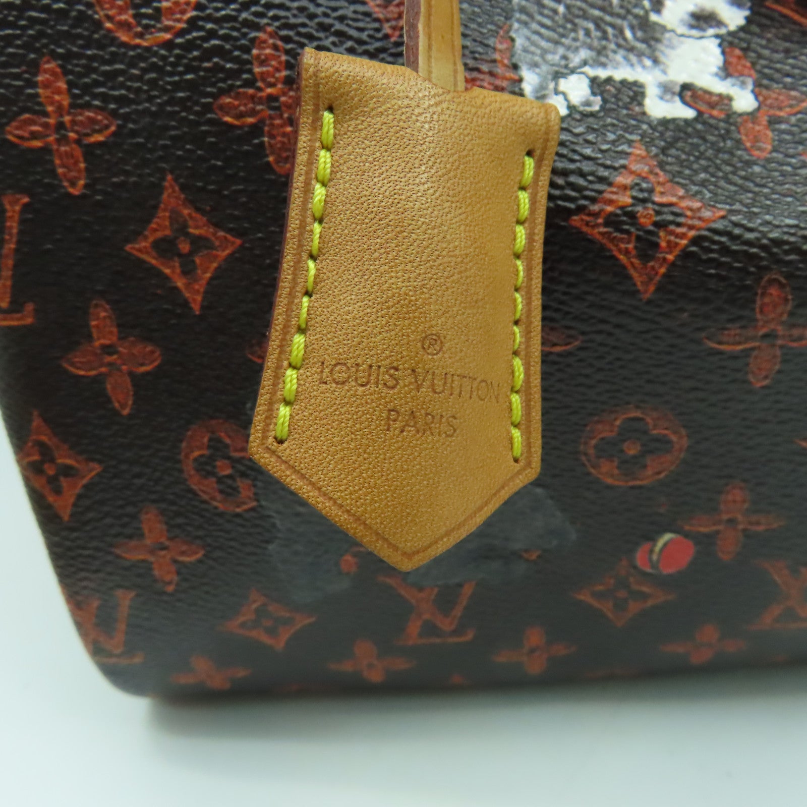 LOUIS VUITTON Monogram Grace Coddngton CatogramSpeedy 30 Band金扣手挽肩背兩用袋啡色