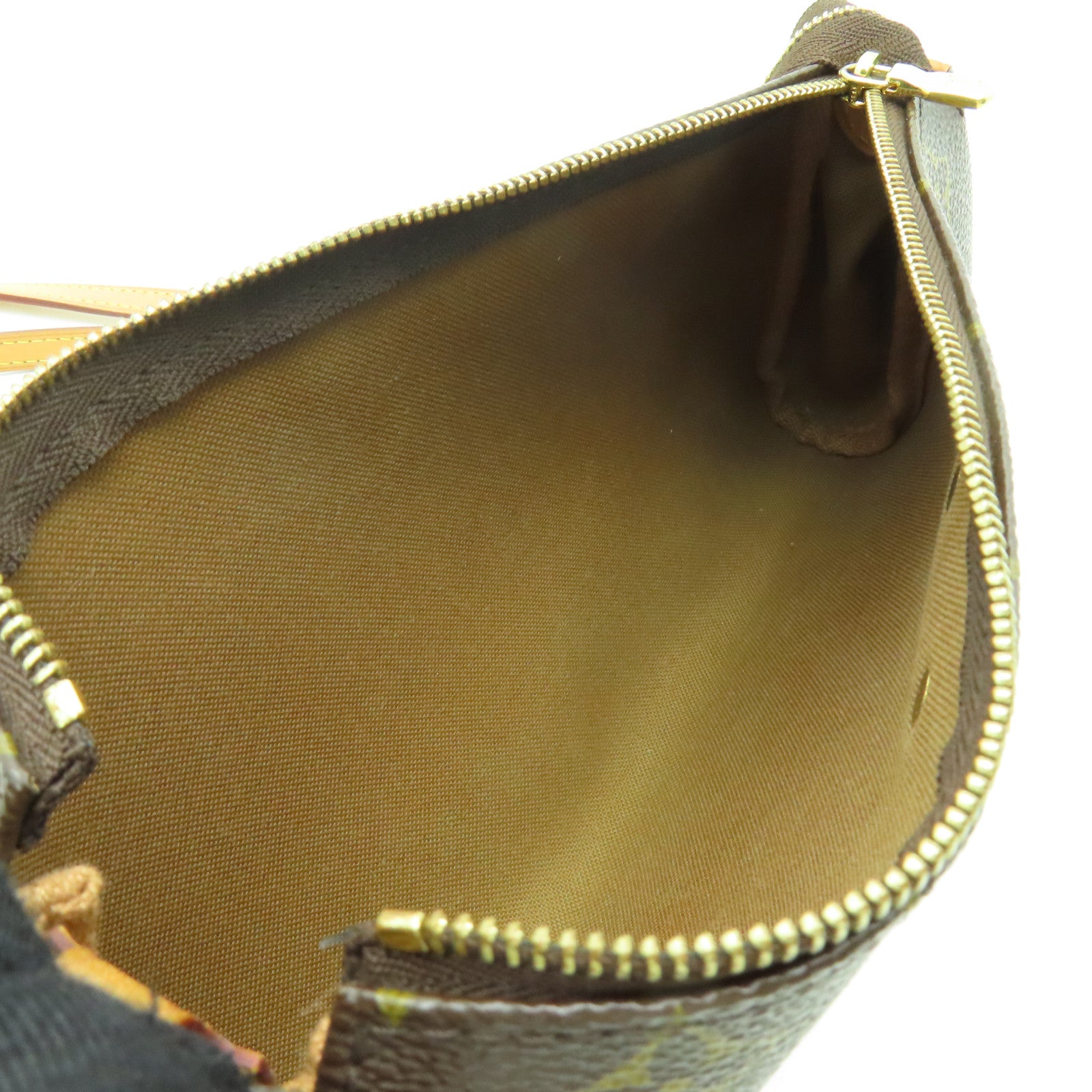 LOUIS VUITTON 【激減優惠】Monogram Eva金扣手挽肩背兩用袋棕色