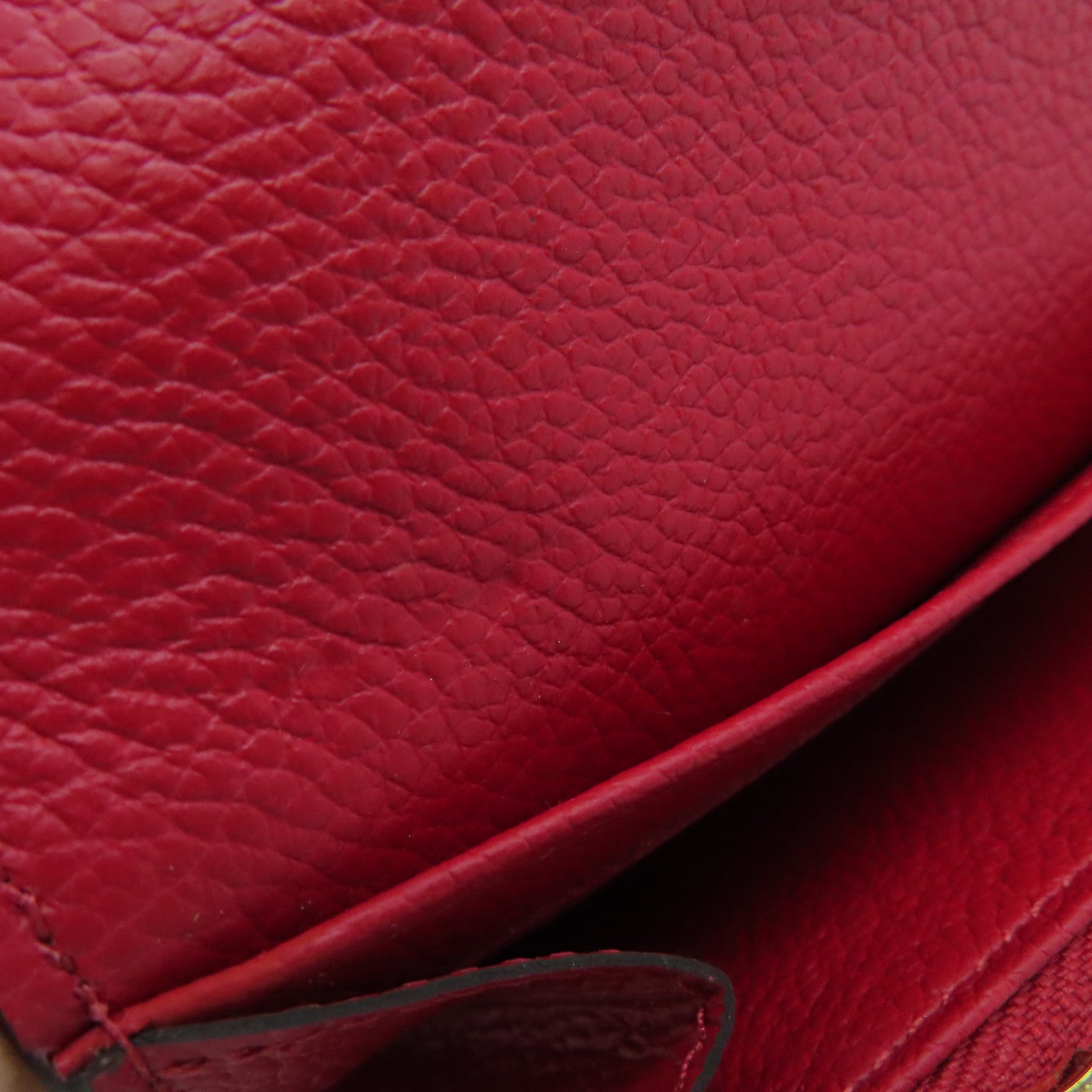LOUIS VUITTON 【激減優惠】Monogram Empreinte Sarah Wallet金扣長錢包紅色