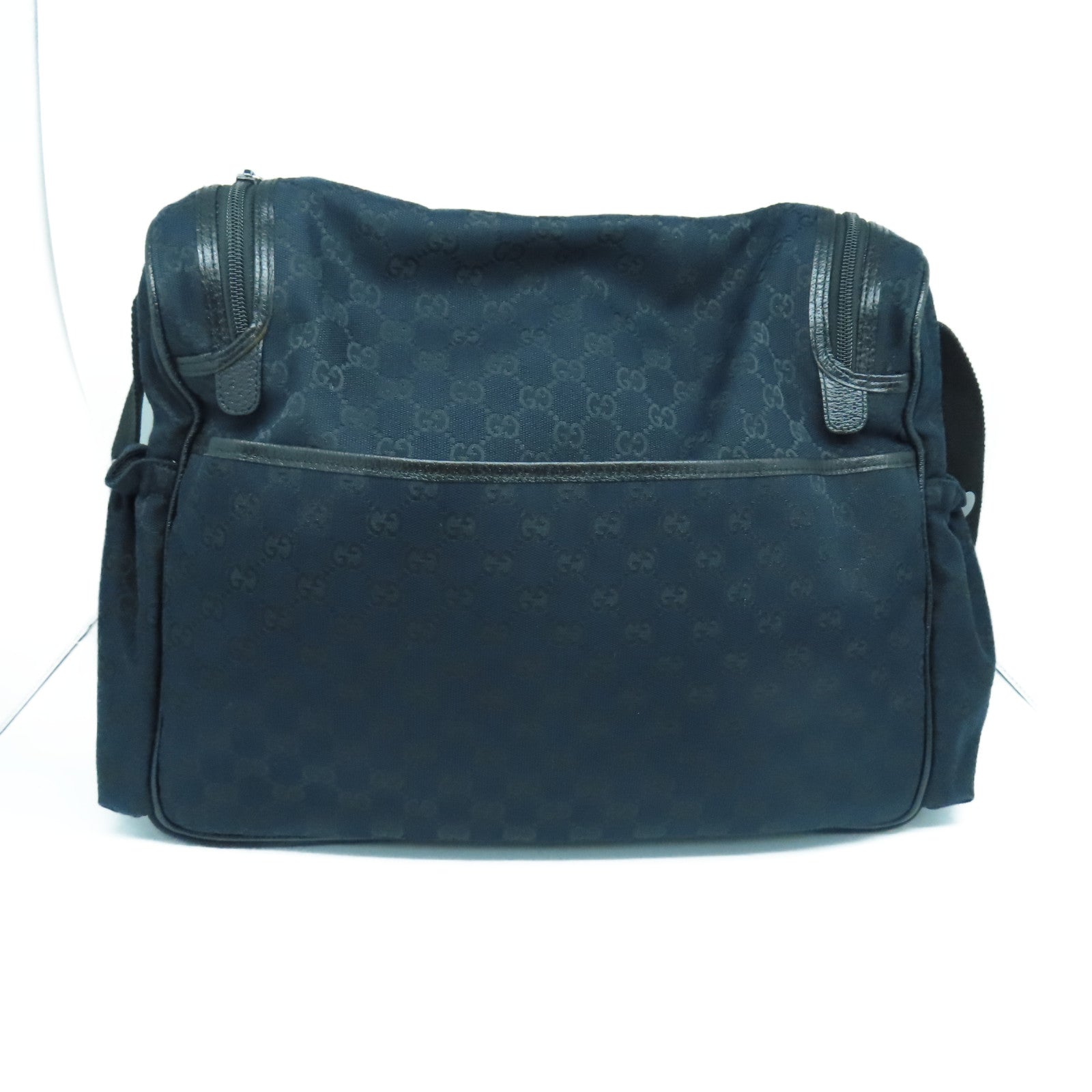 GUCCI 帆布Shoulder Bag肩背袋黑色