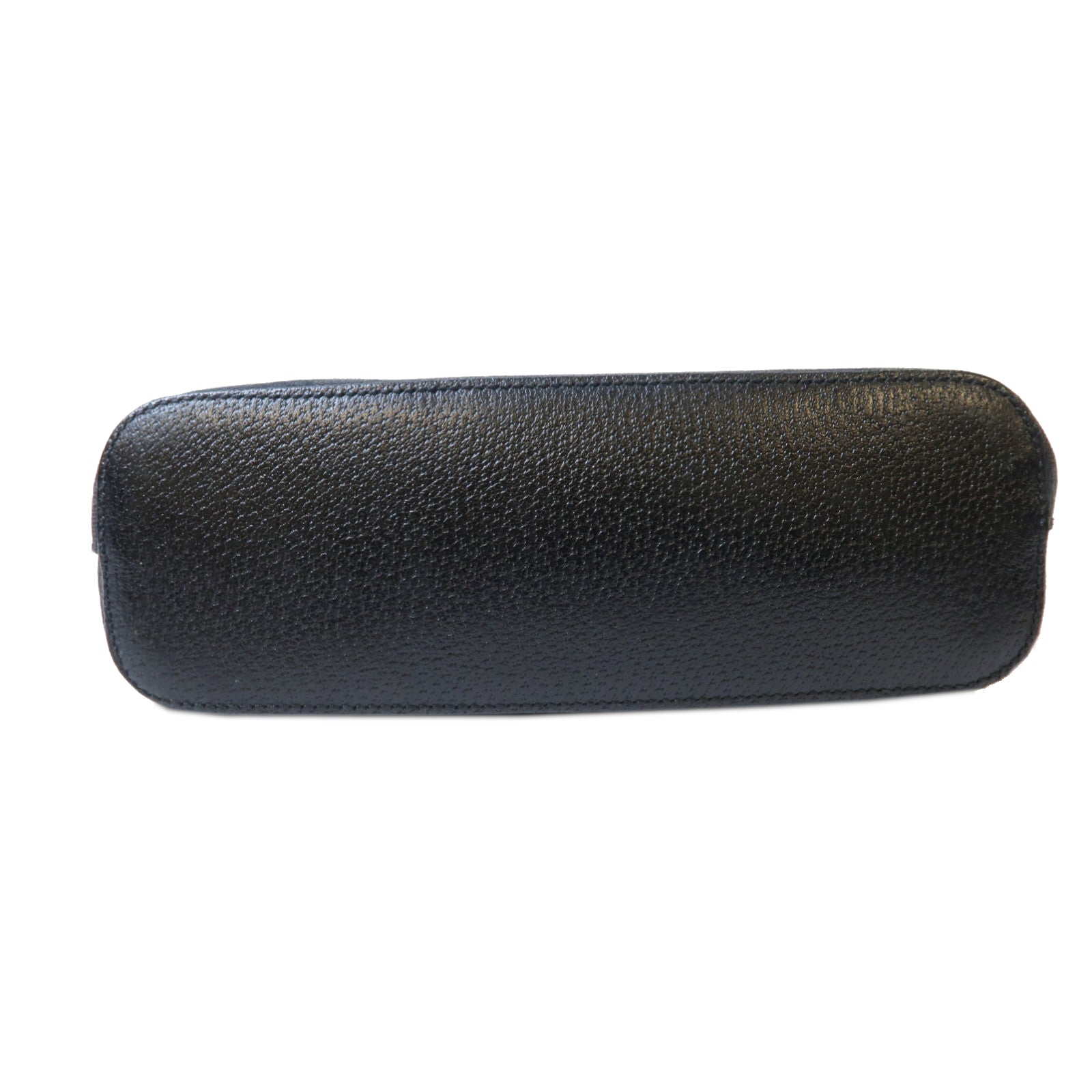 GUCCI 帆布Shoulder Bag銀扣肩背袋黑色