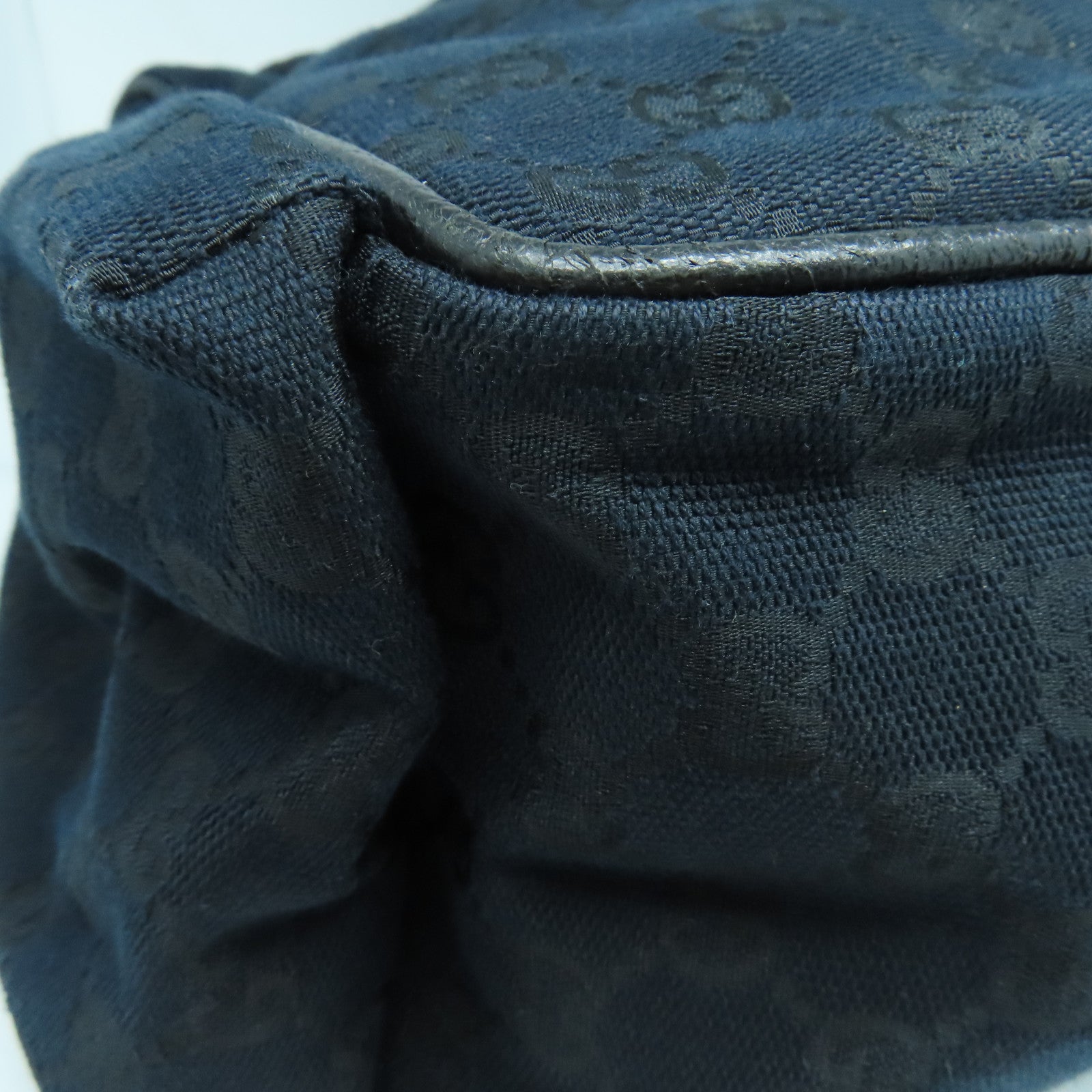 GUCCI 帆布Shoulder Bag肩背袋黑色