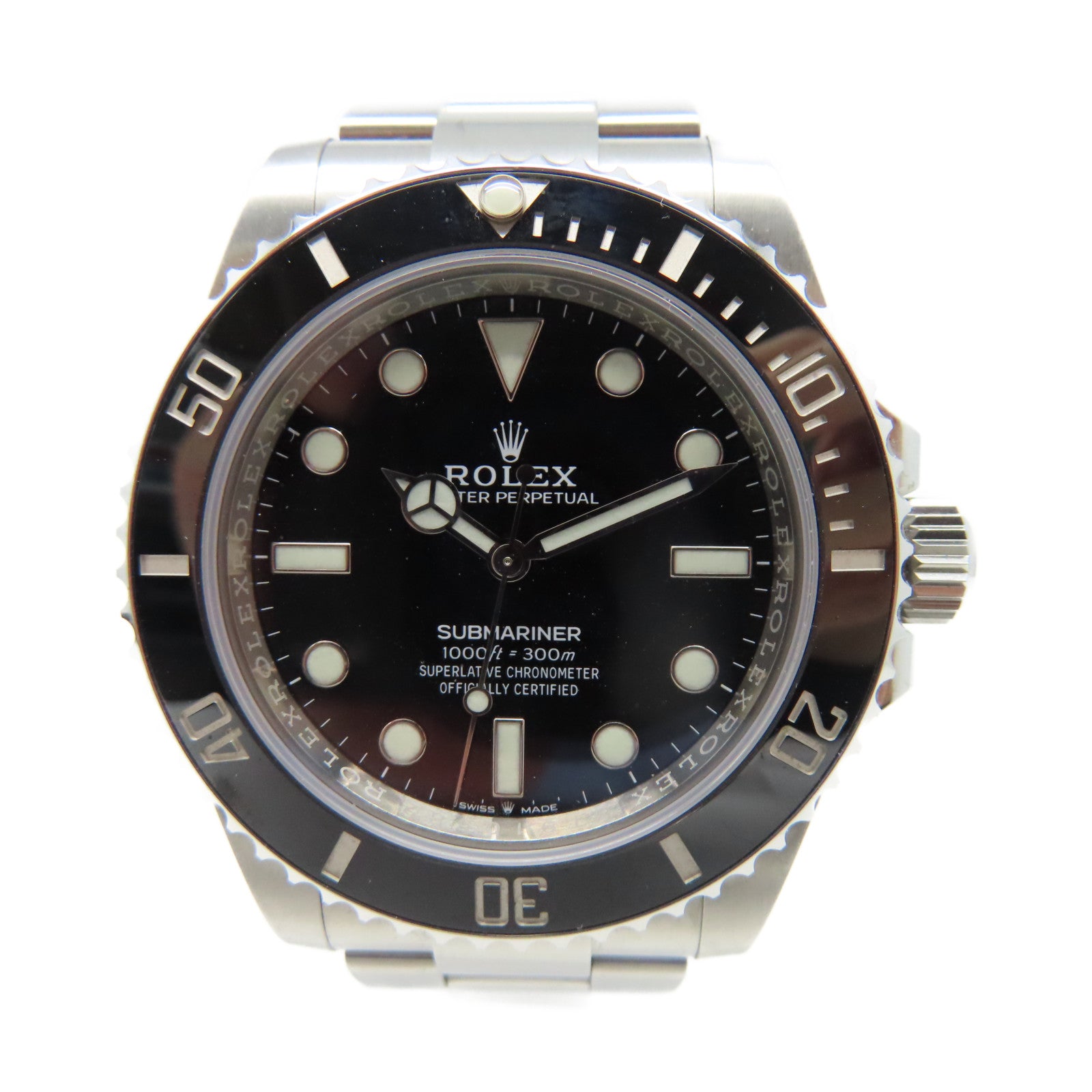 ROLEX Submariner不鏽鋼手錶自動機芯黑色