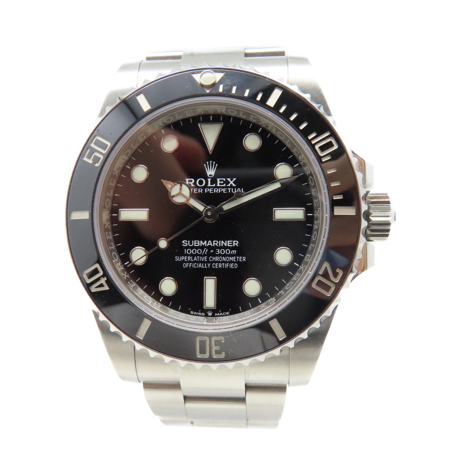 ROLEX Submariner不鏽鋼手錶自動機芯黑色