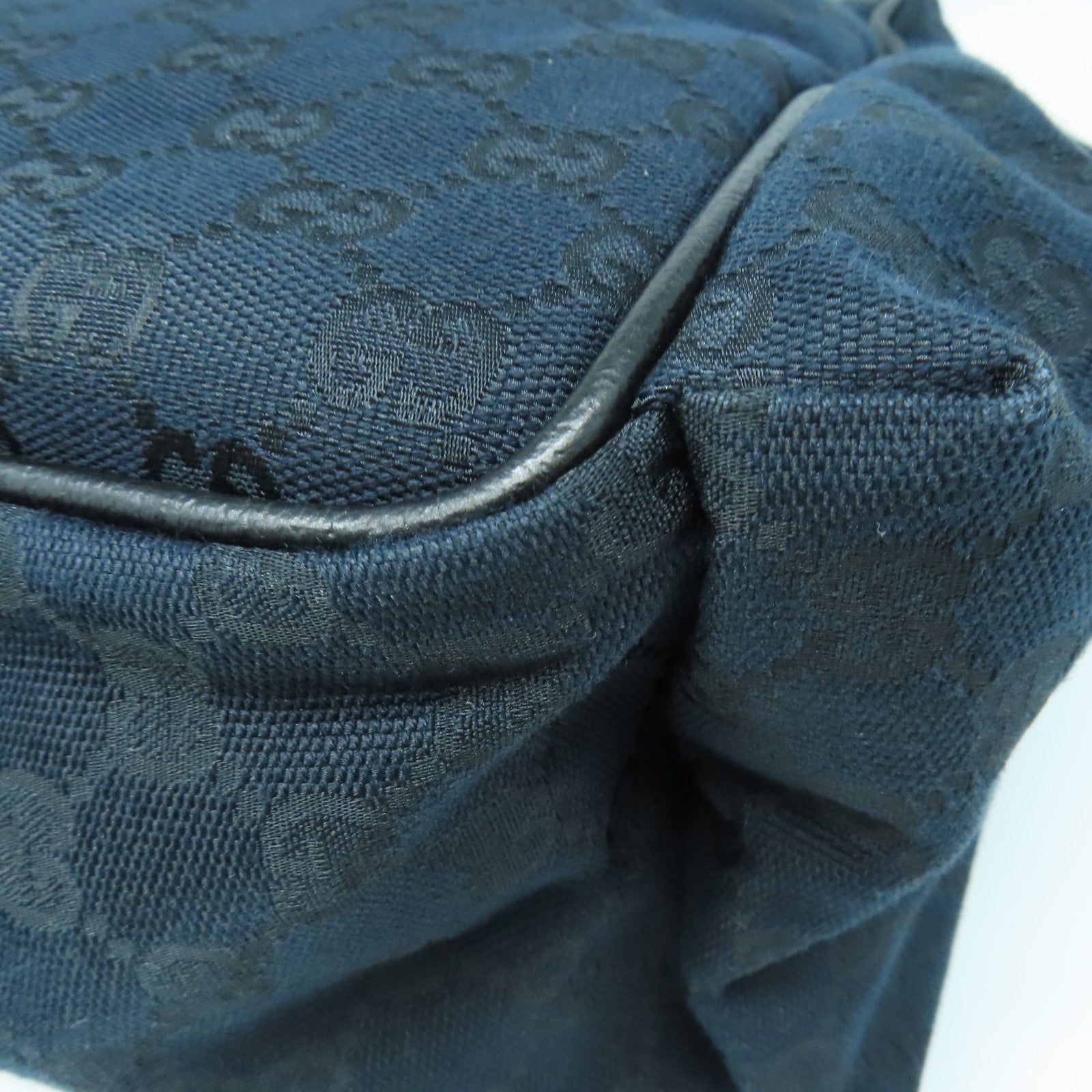 GUCCI 帆布Shoulder Bag肩背袋黑色