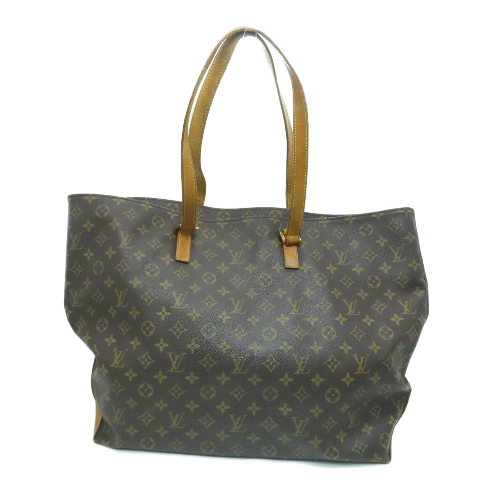 LOUIS VUITTON 【激減優惠】Monogram Cabas Alto Tote Bag金扣手挽袋啡色