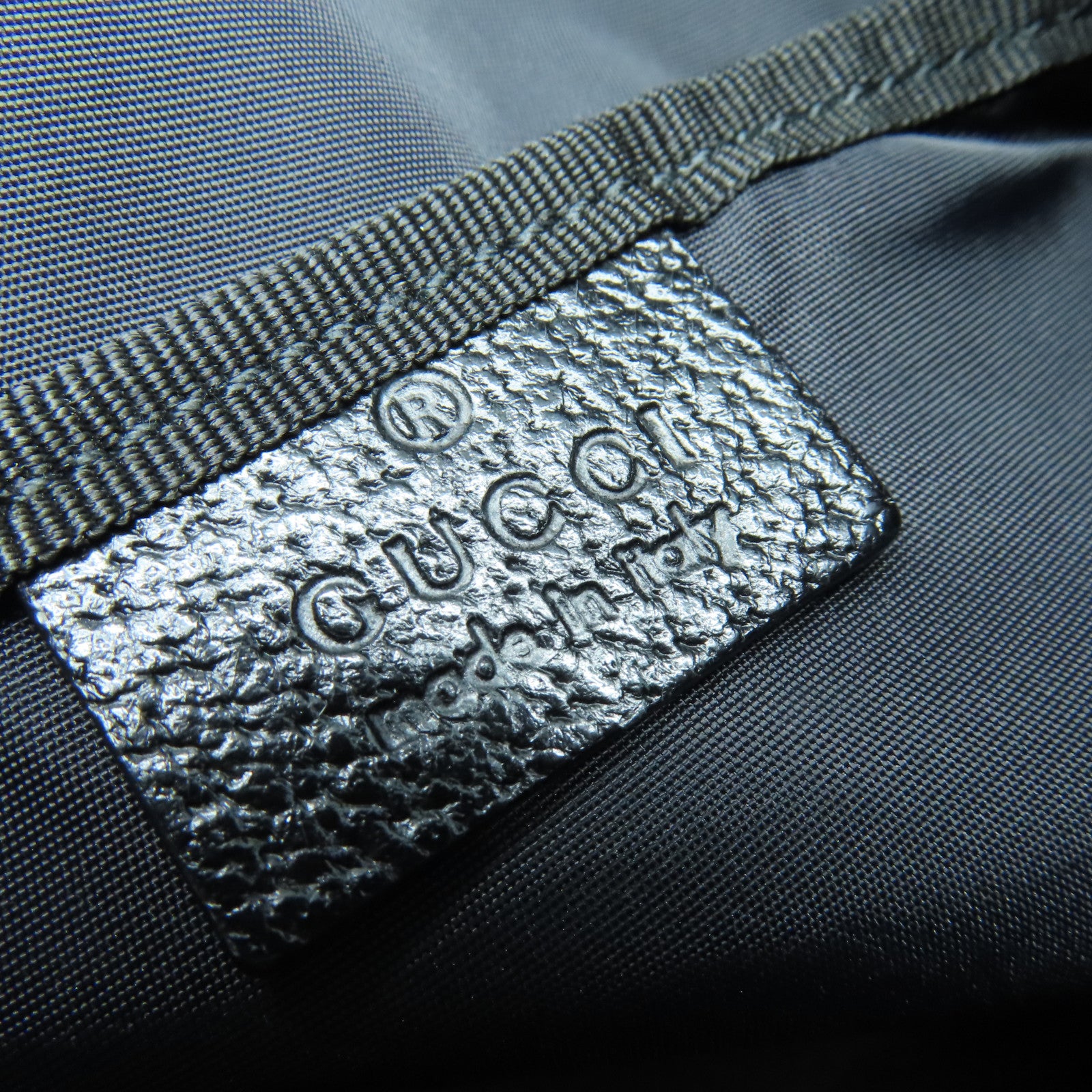 GUCCI 帆布Shoulder Bag肩背袋黑色