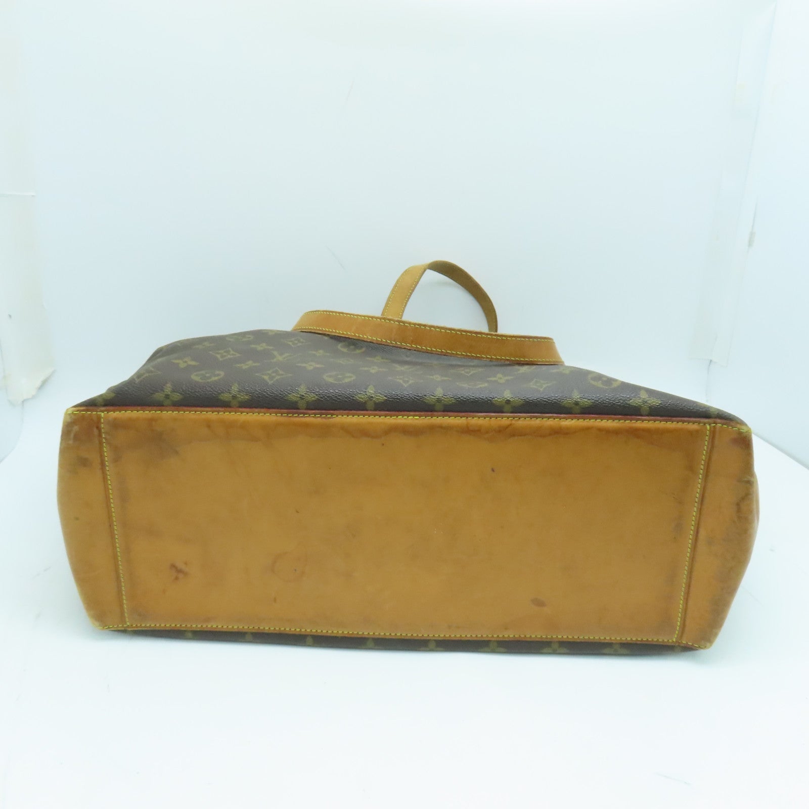 LOUIS VUITTON 【激減優惠】Monogram Cabas Alto Tote Bag金扣手挽袋啡色