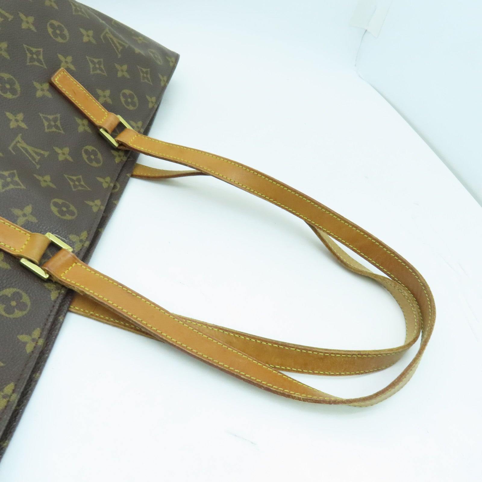 LOUIS VUITTON 【激減優惠】Monogram Cabas Alto Tote Bag金扣手挽袋啡色