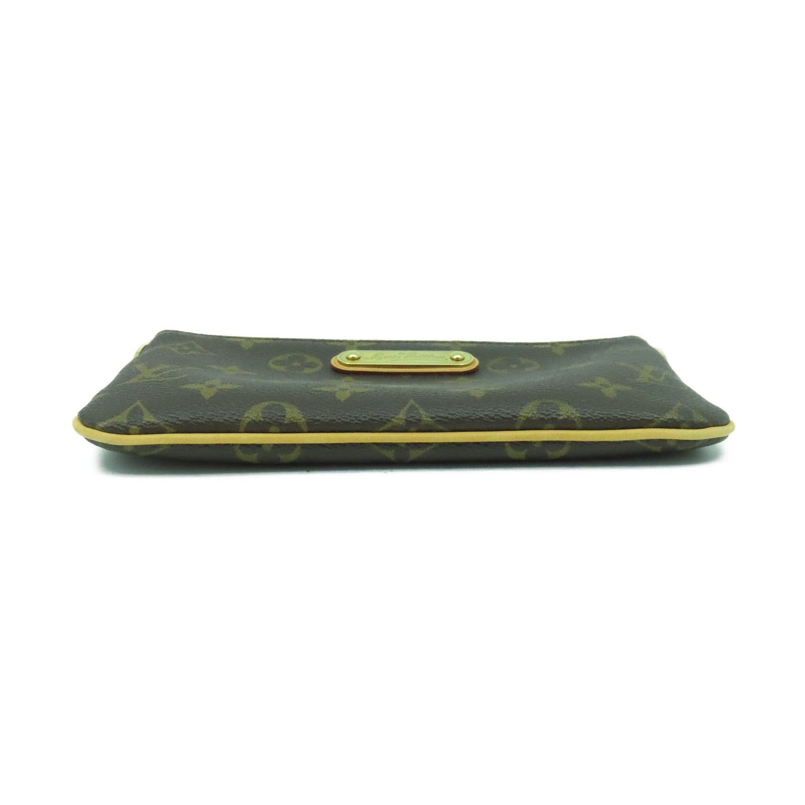 LOUIS VUITTON Monogram Pochette Milla金扣手挽肩背兩用袋啡色