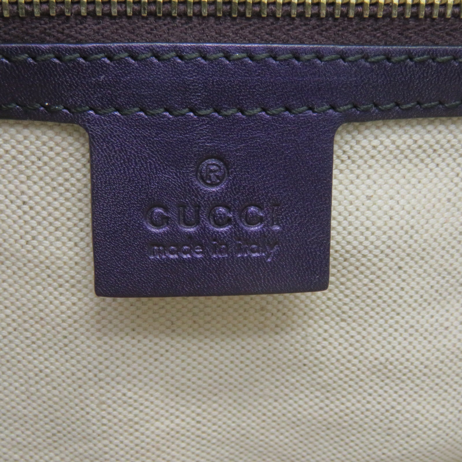 GUCCI 【激減優惠】漆皮皮革Chain Shoulder金扣鏈帶肩背袋紫色