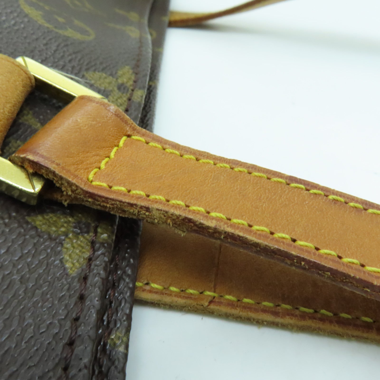 LOUIS VUITTON 【激減優惠】Monogram Cabas Alto Tote Bag金扣手挽袋啡色