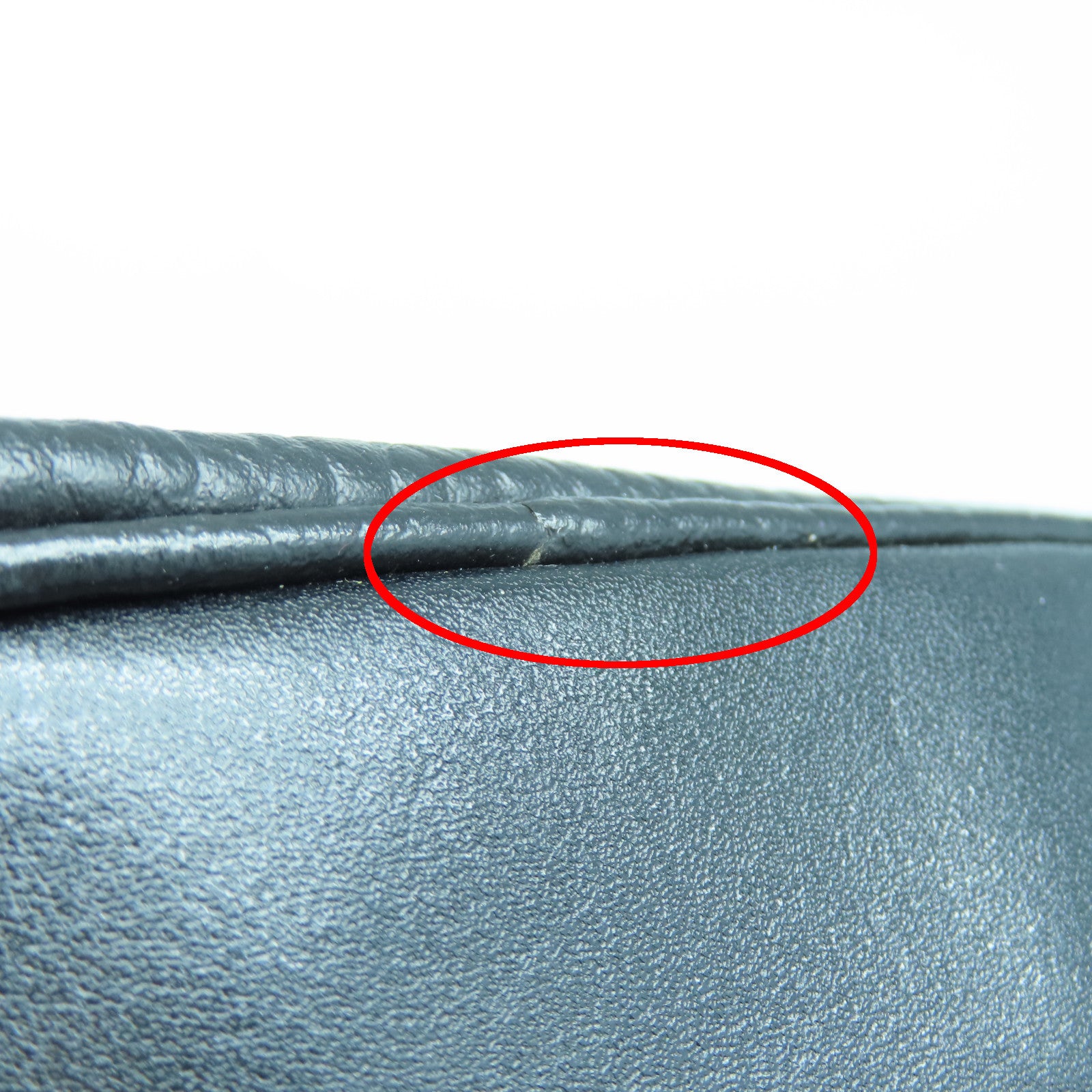 MCM 牛皮皮革Backpack背包黑色/灰色