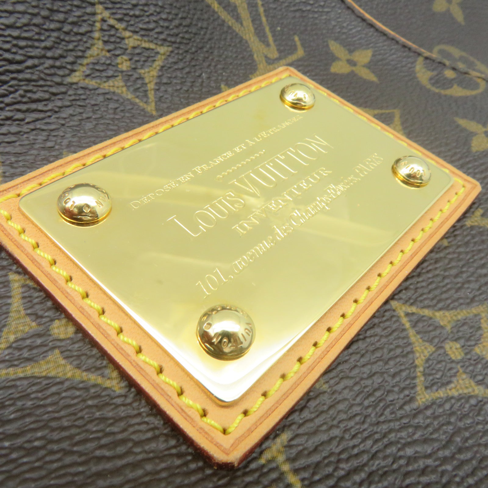 LOUIS VUITTON Monogram Galliera PM Shoulder Bag肩背袋啡色