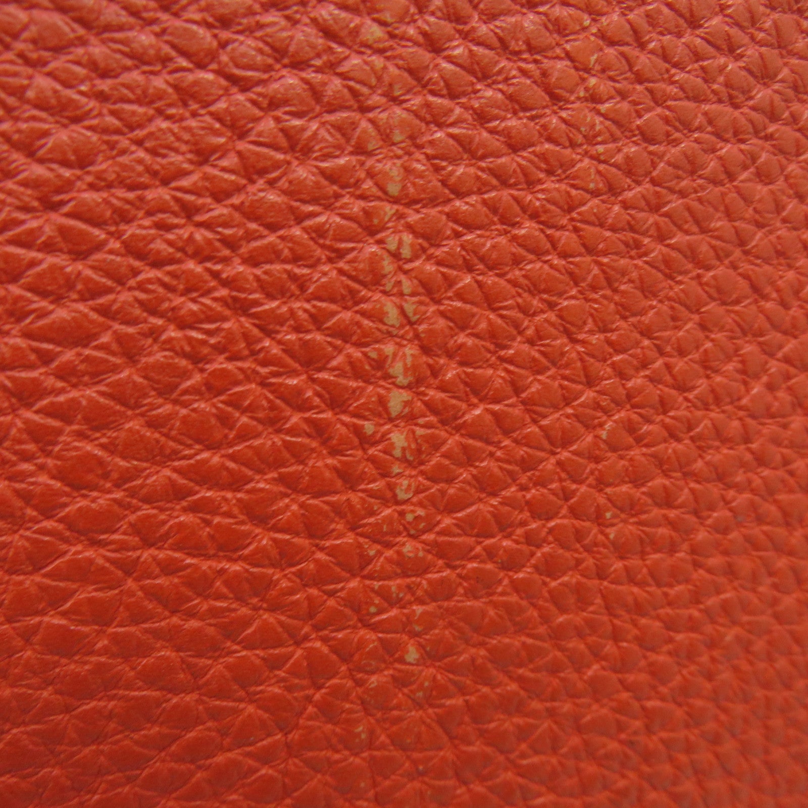HERMES 【激減優惠】Togo皮革Birkin 35銀扣手挽袋紅色/Geranium