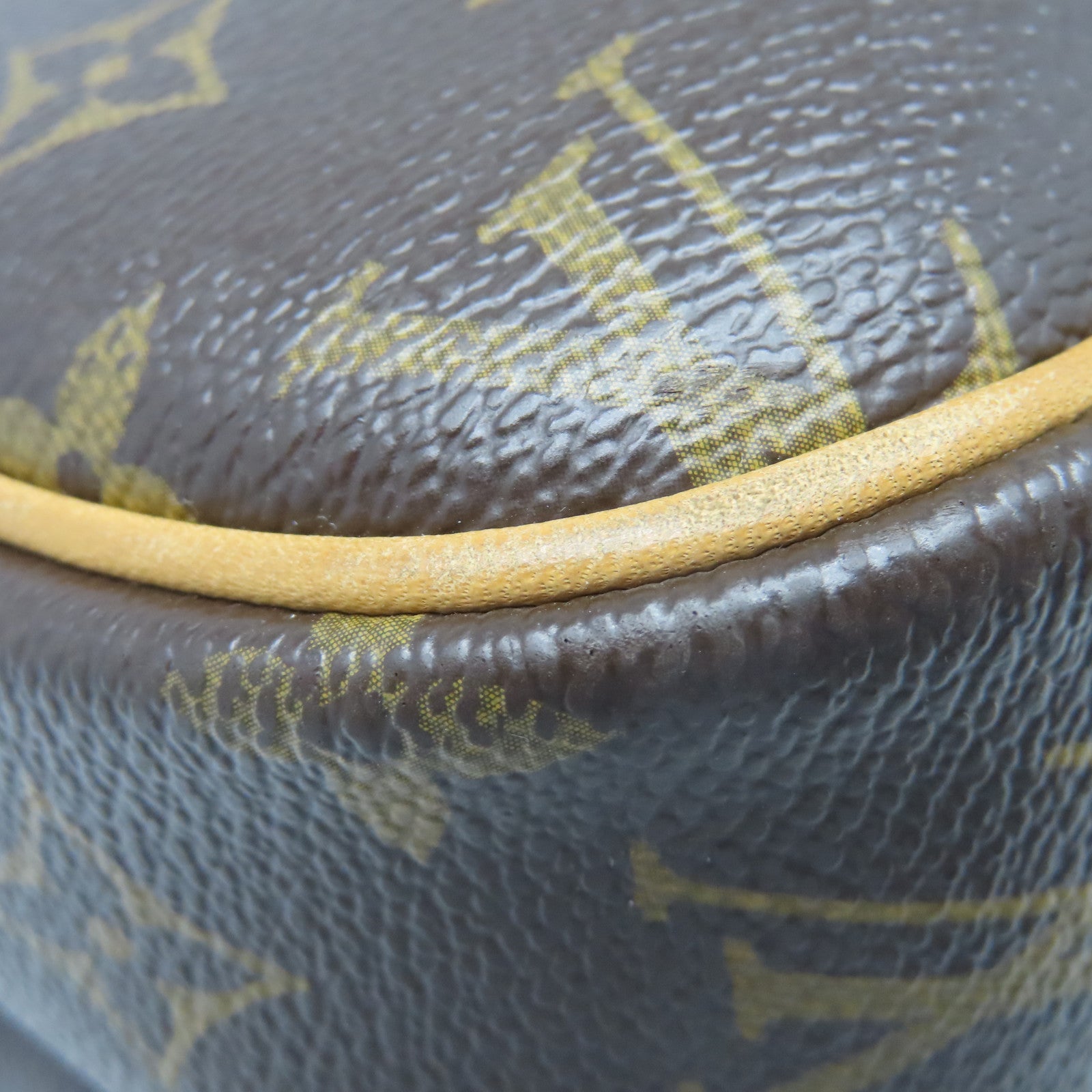 LOUIS VUITTON Monogram Reporter金扣肩背袋棕色
