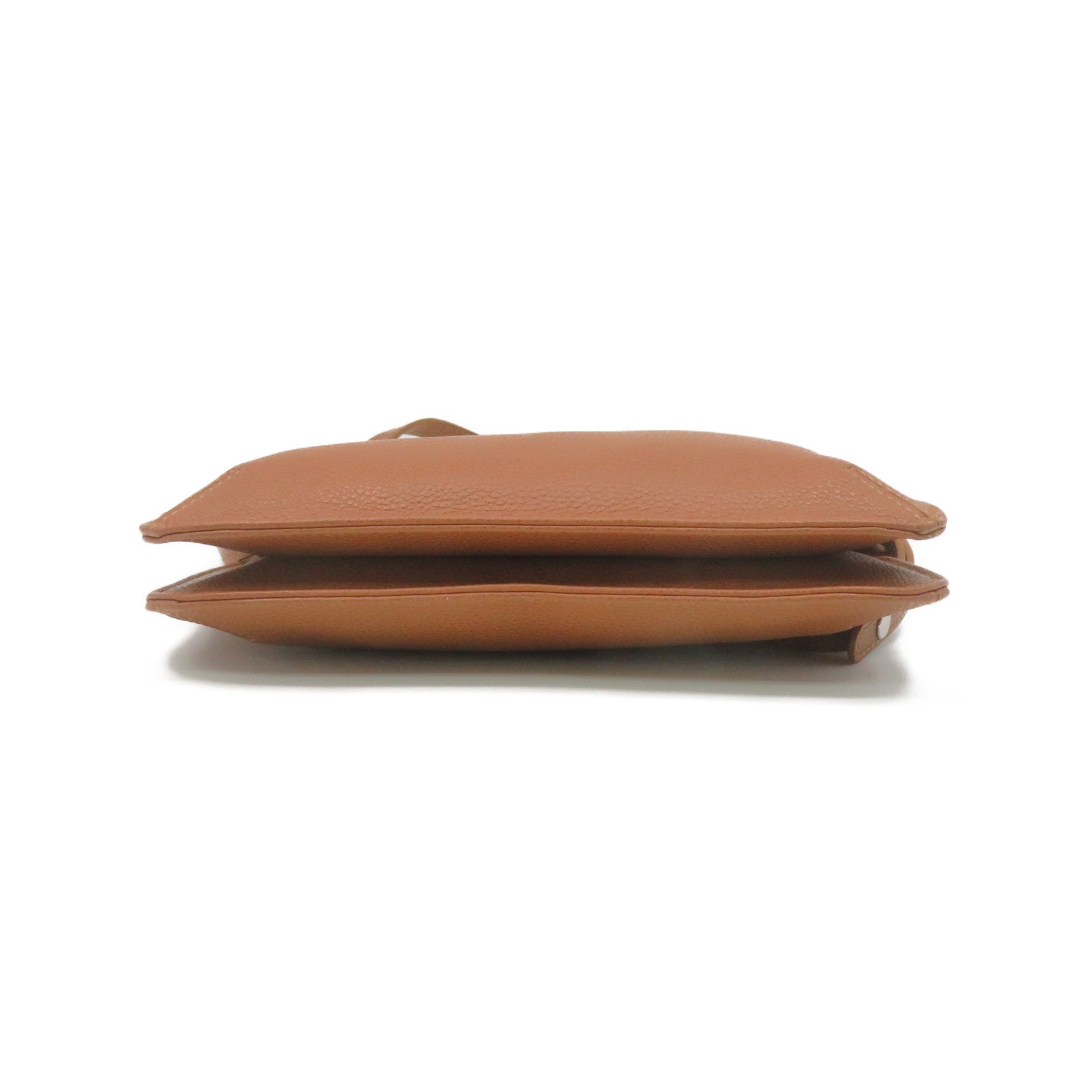 Longchamp 牛皮皮革Shoulder Bag肩背袋啡色