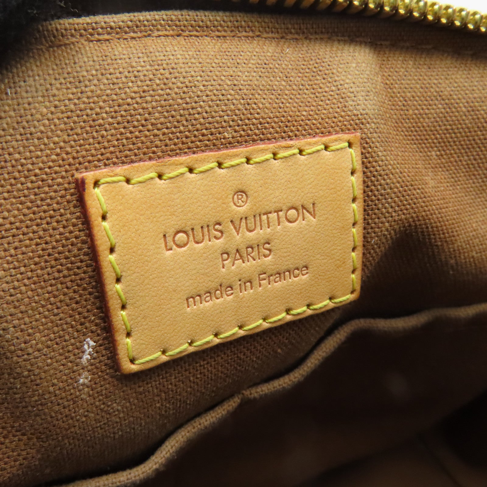 LOUIS VUITTON Monogram Tivoli PM金扣手挽袋啡色