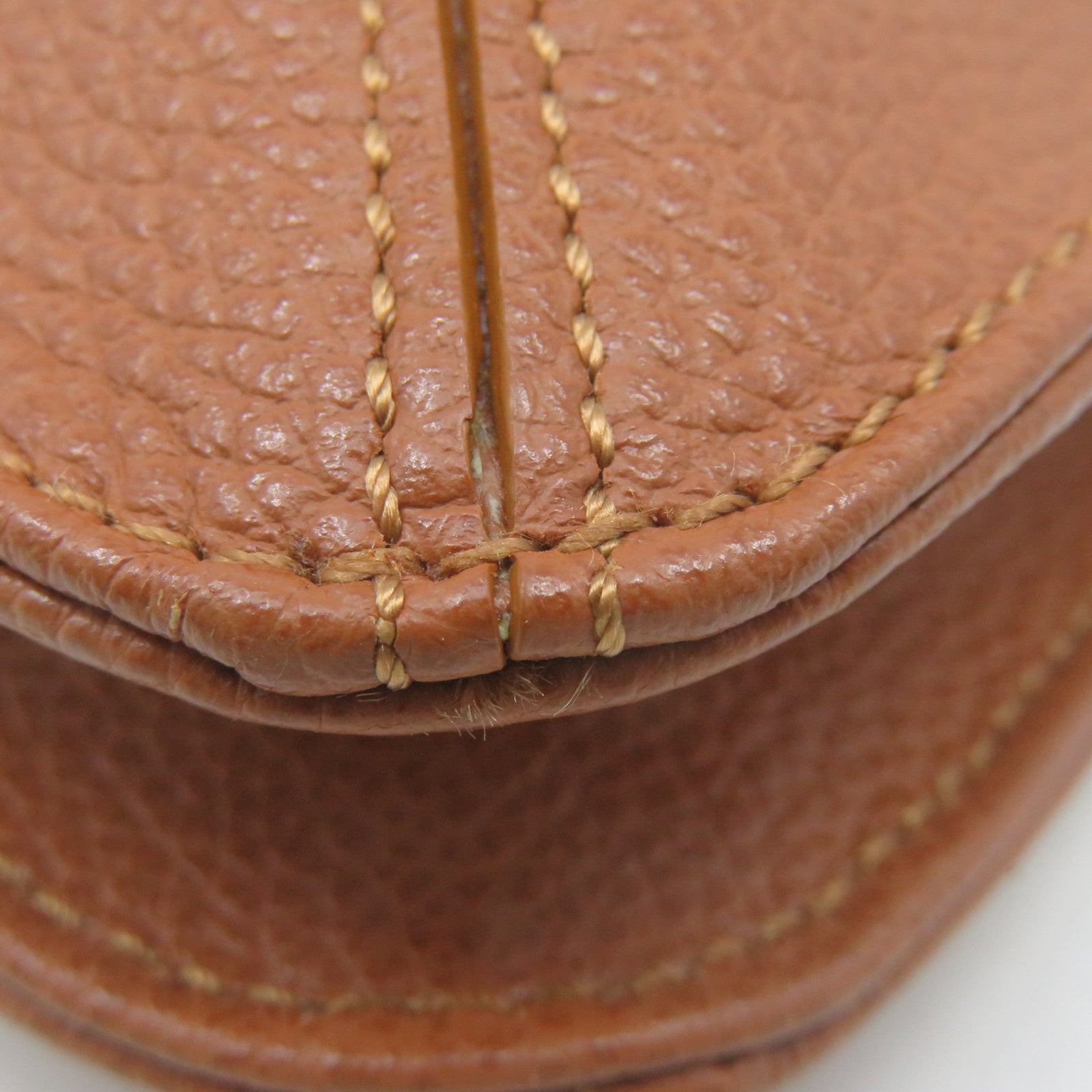 Longchamp 牛皮皮革Shoulder Bag肩背袋啡色