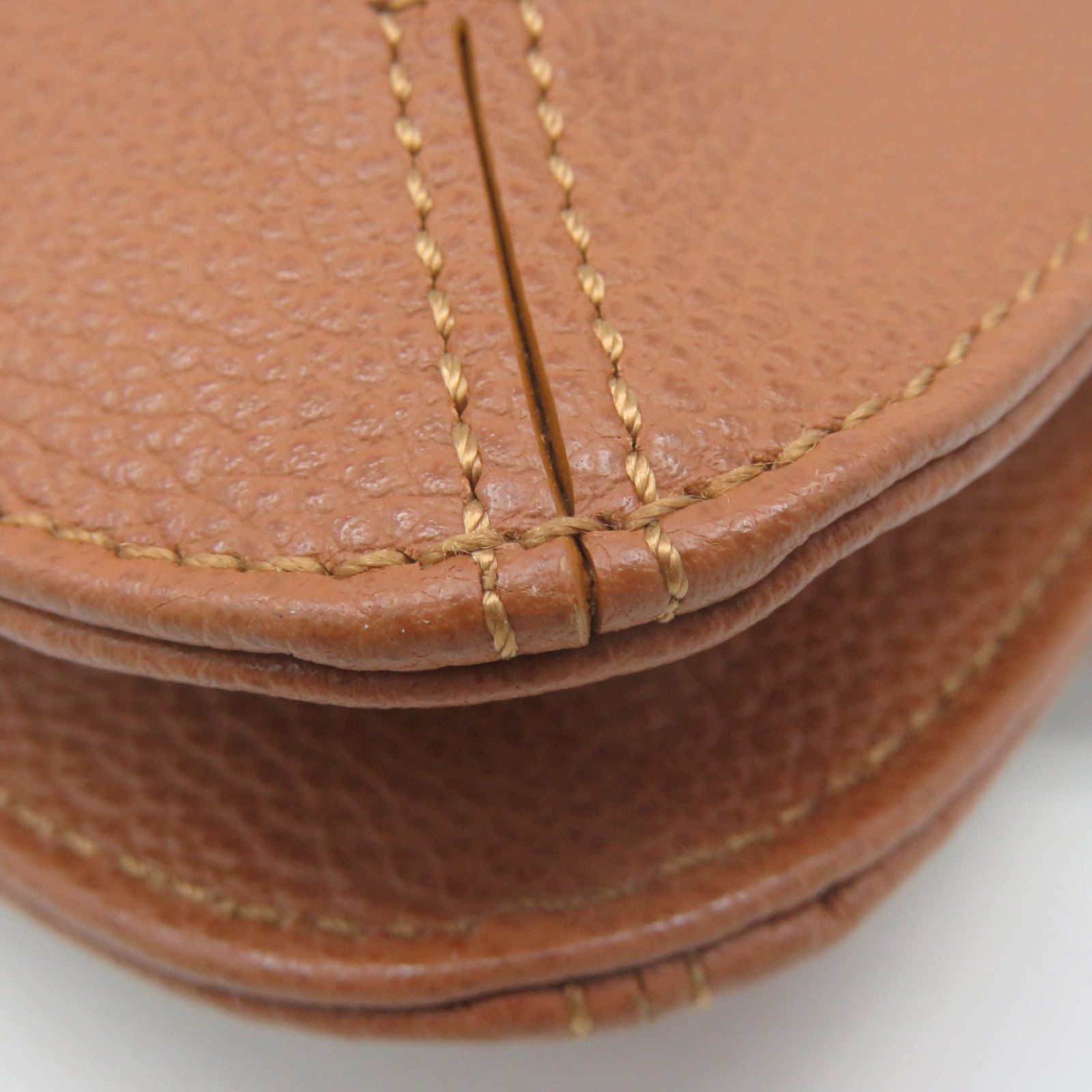 Longchamp 牛皮皮革Shoulder Bag肩背袋啡色