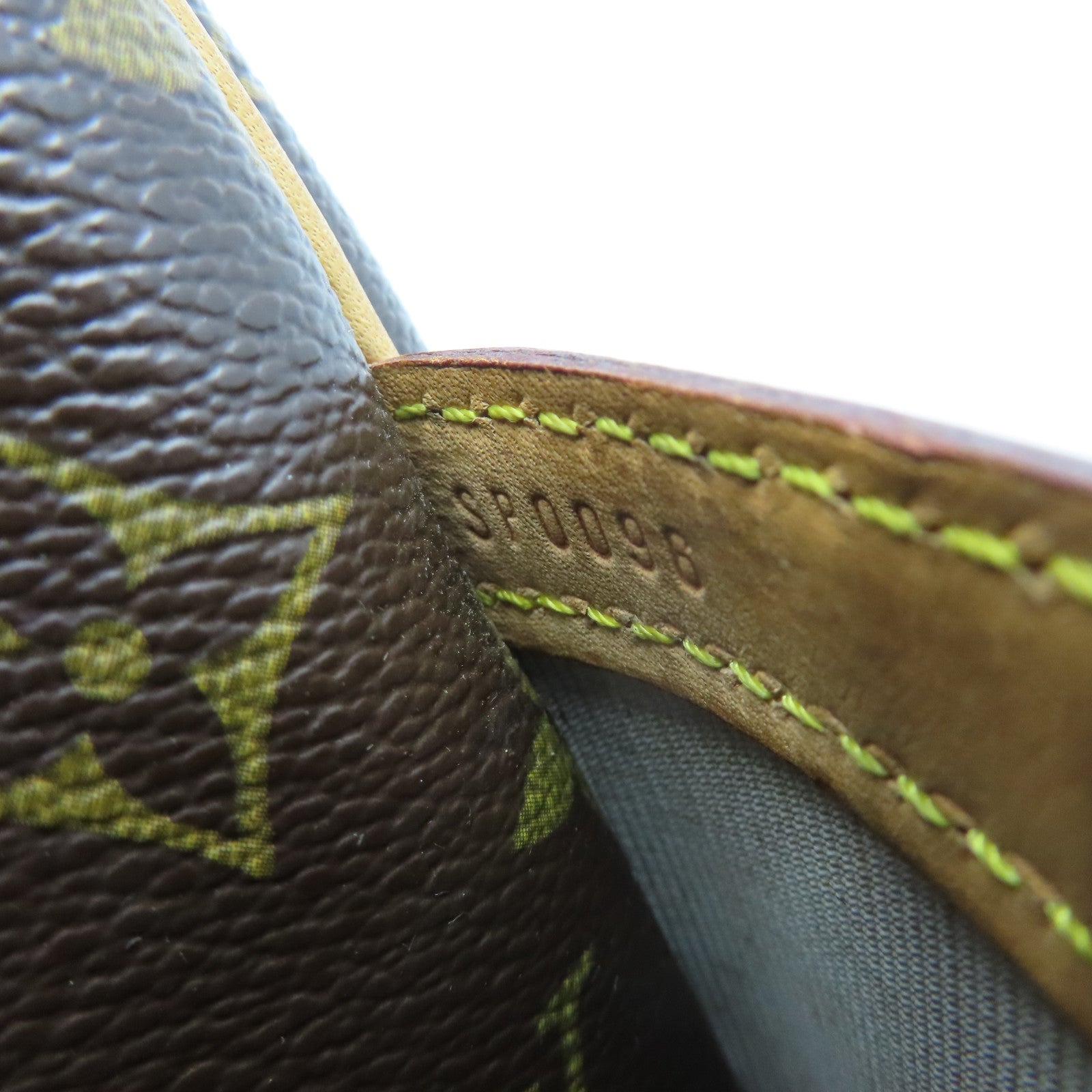 LOUIS VUITTON Monogram Reporter金扣肩背袋棕色