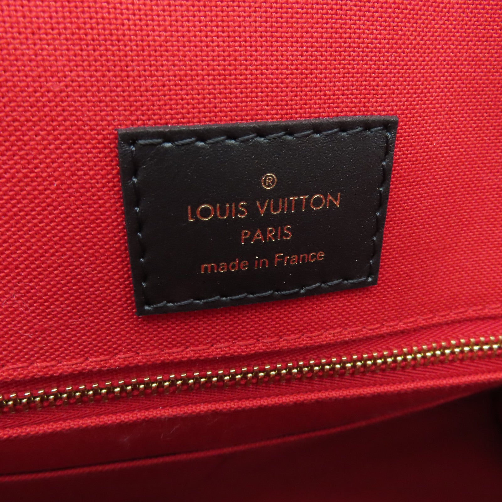LOUIS VUITTON 【激減優惠】Monogram Reverse On The Go GM金扣肩背袋棕色