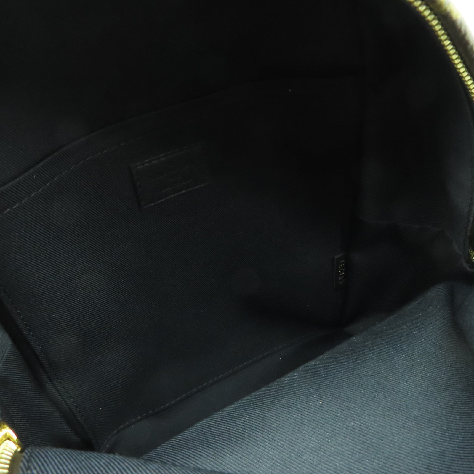 LOUIS VUITTON Monogram Reverse Palm Springs金扣背包啡色