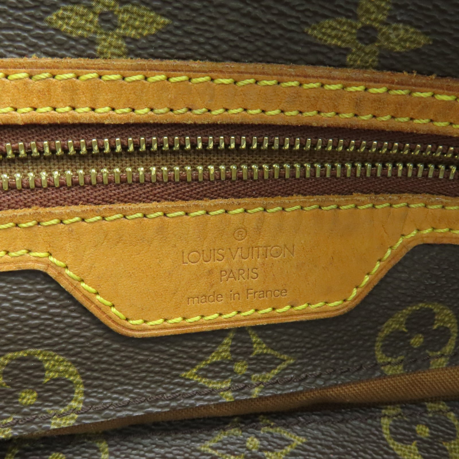 LOUIS VUITTON 【激減優惠】Monogram Cabas Alto Tote Bag金扣手挽袋啡色
