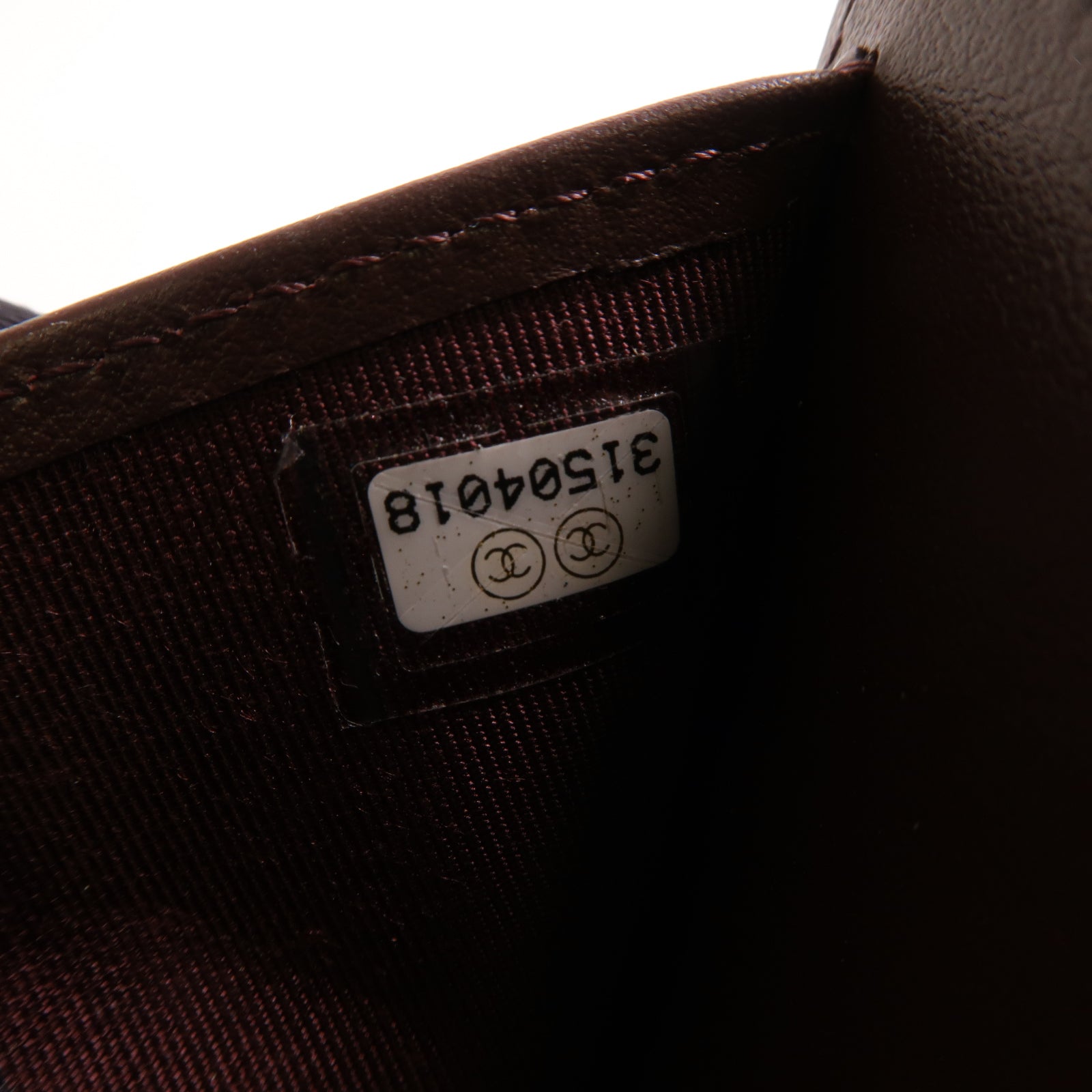 CHANEL 菱格牛皮皮革Classic Wallet銀扣錢包黑色