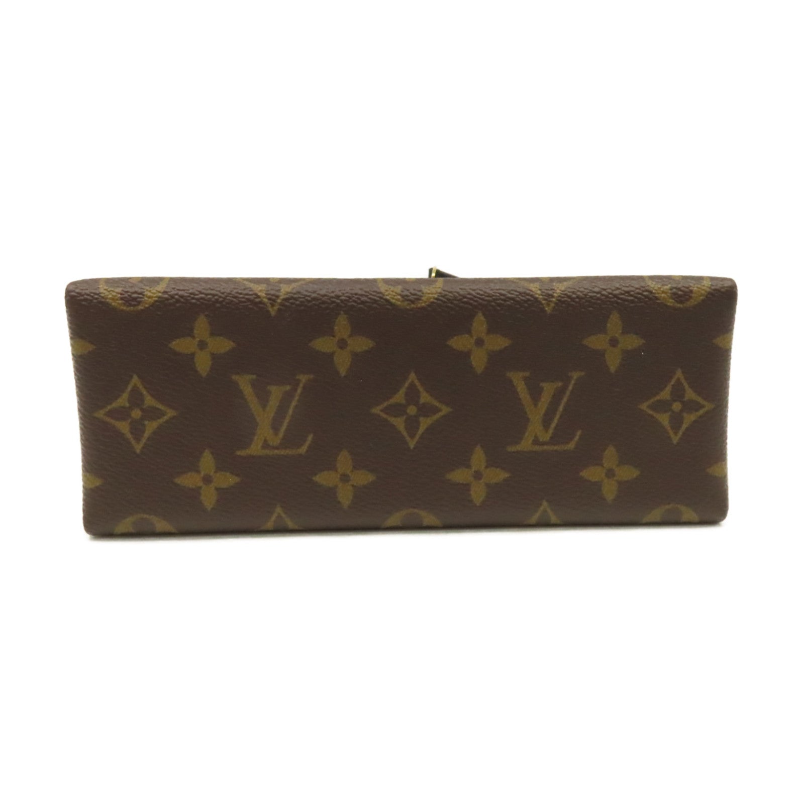 LOUIS VUITTON Monogram Lockit BB 2Way Shoulder Bag金扣手挽肩兩用袋啡色/黑色