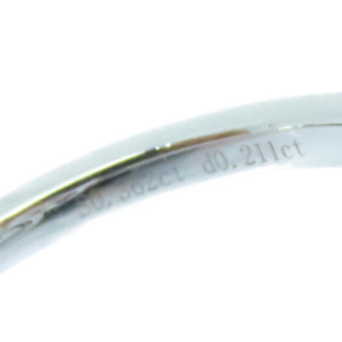 JEWELRY 【激減優惠】18K白金Sapphire Ring藍寶石戒指US#5.5