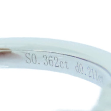 JEWELRY 【激減優惠】18K白金Sapphire Ring藍寶石戒指US#5.5