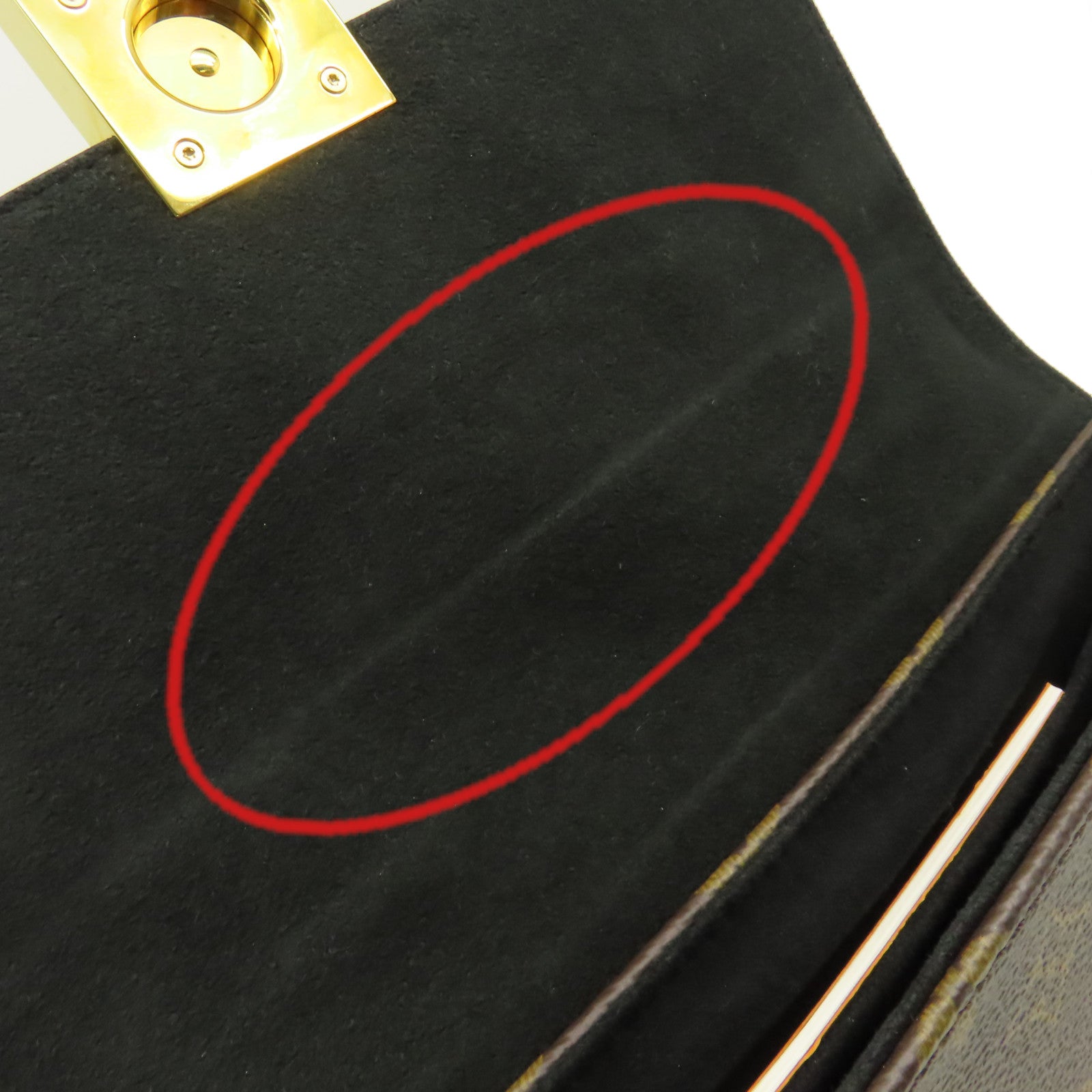 LOUIS VUITTON Monogram Lockit BB 2Way Shoulder Bag金扣手挽肩兩用袋啡色/黑色