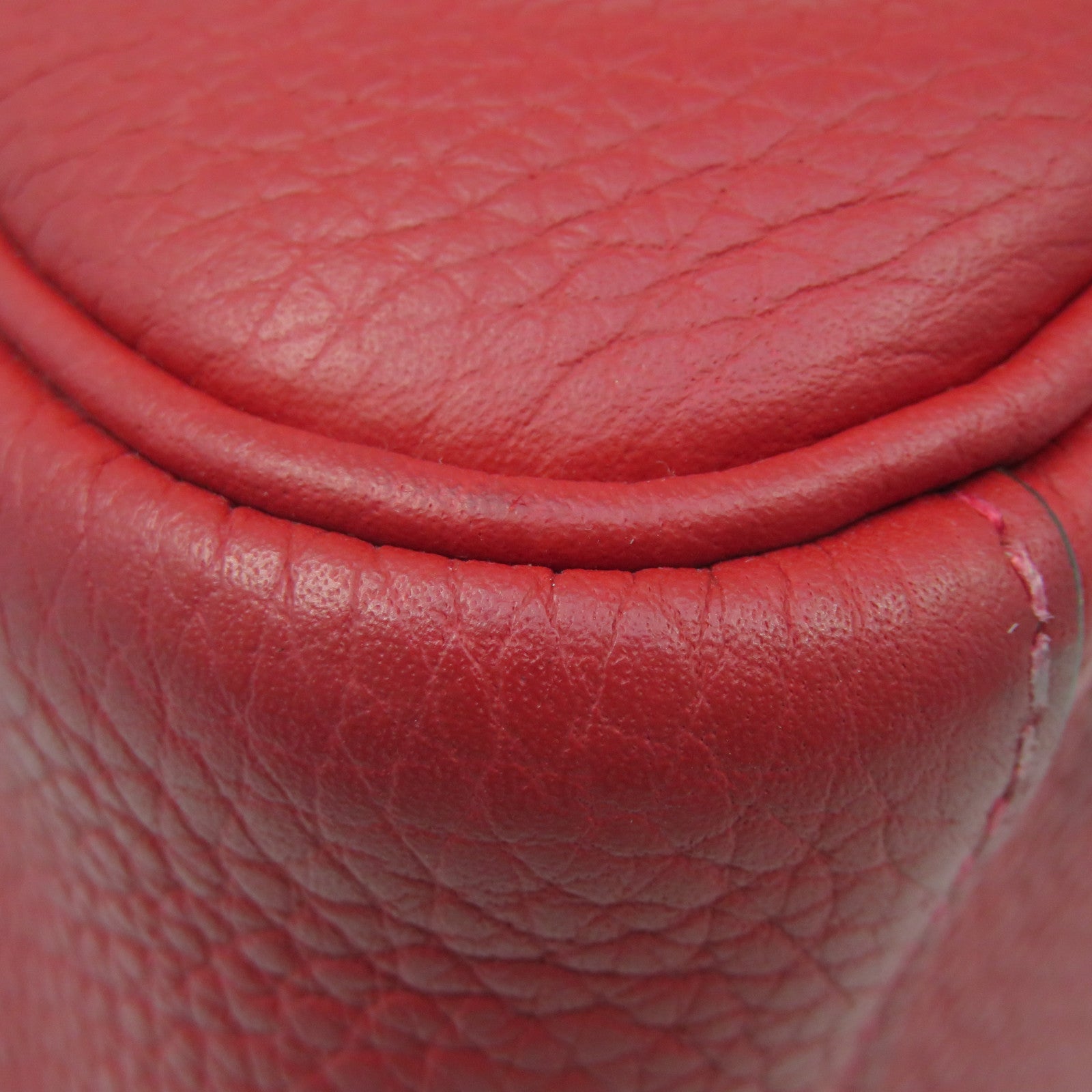 HERMES Clemence皮革 Lindy 26 Shoulder Bag金扣肩背袋Q5紅色