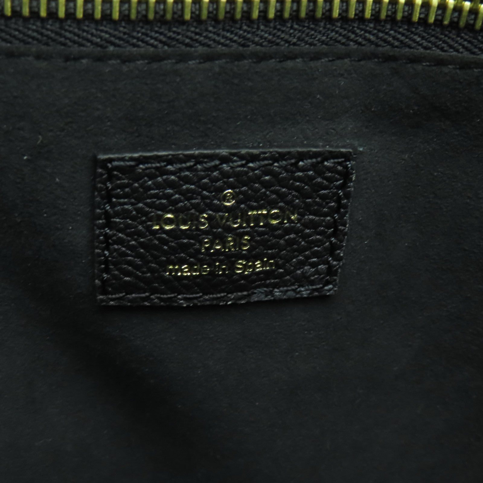 LOUIS VUITTON Monogram Empreinte Neverfull MM金扣手挽袋黒色/白色/粉紅色