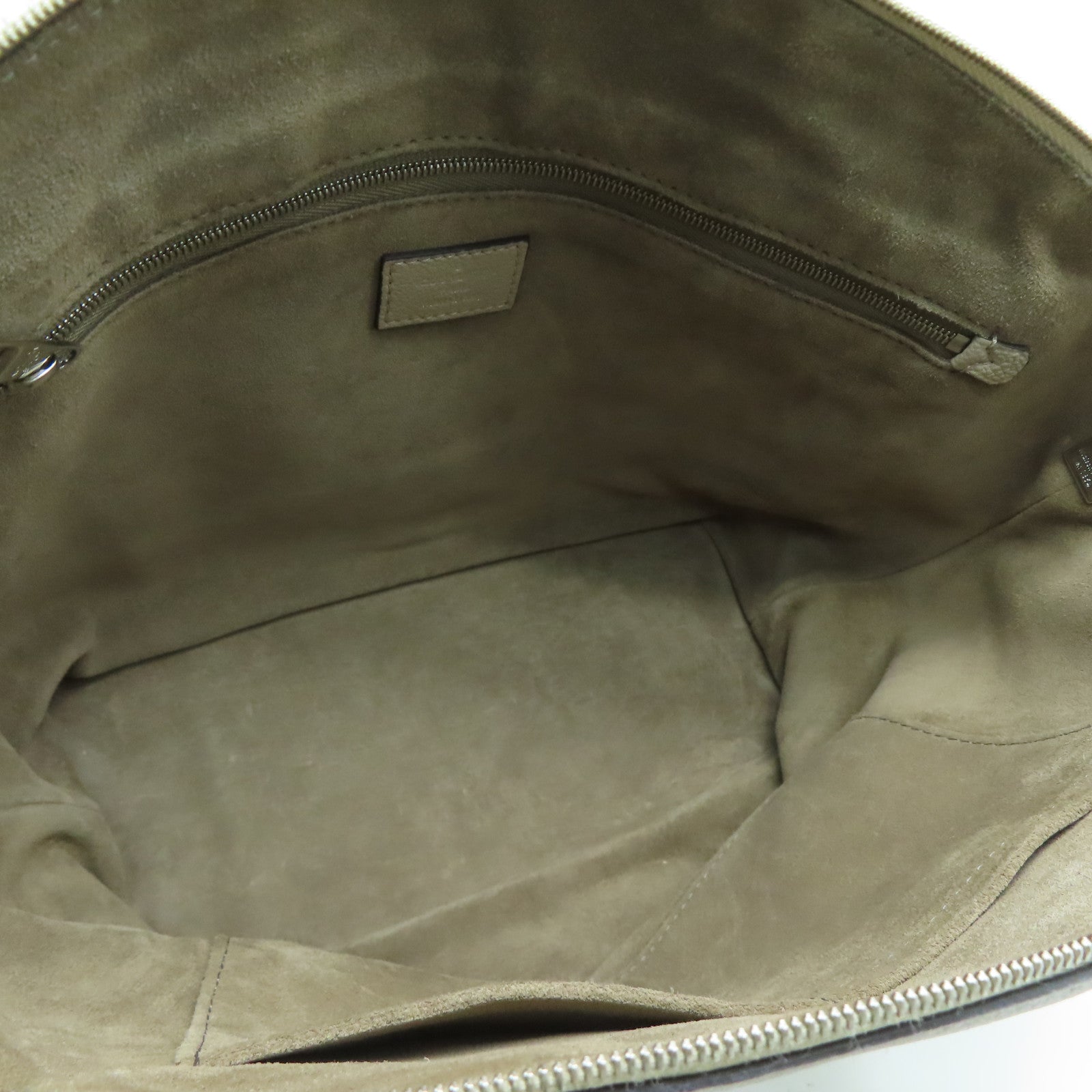 LOUIS VUITTON [Sharp Discount] Cowhide Leather Soft Lockit Silver Buckle Handle Shoulder Back Dual-purpose Bag Gray Brown