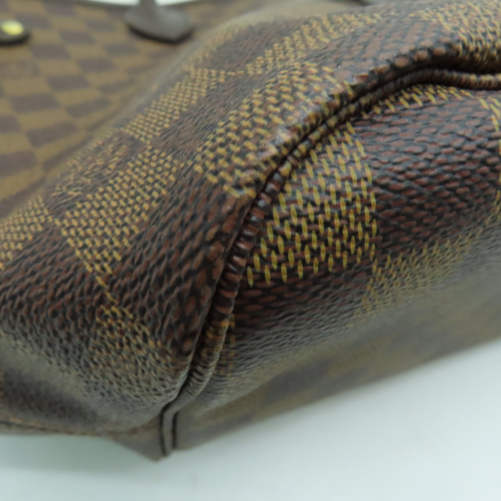 LOUIS VUITTON Damier Neverfull MM手挽袋/肩背袋啡色