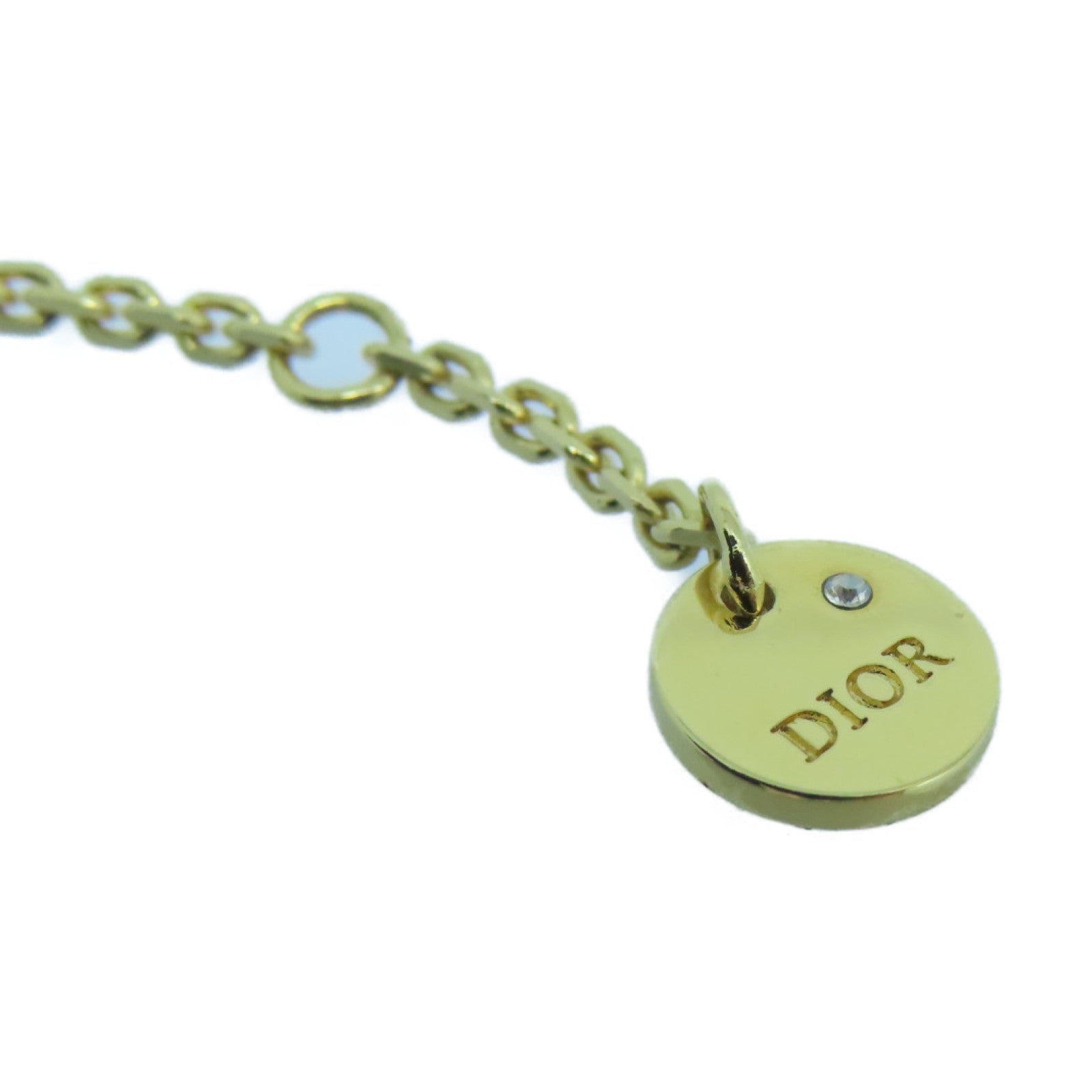 Dior 金属Petit CD Double Bracelet手链金色