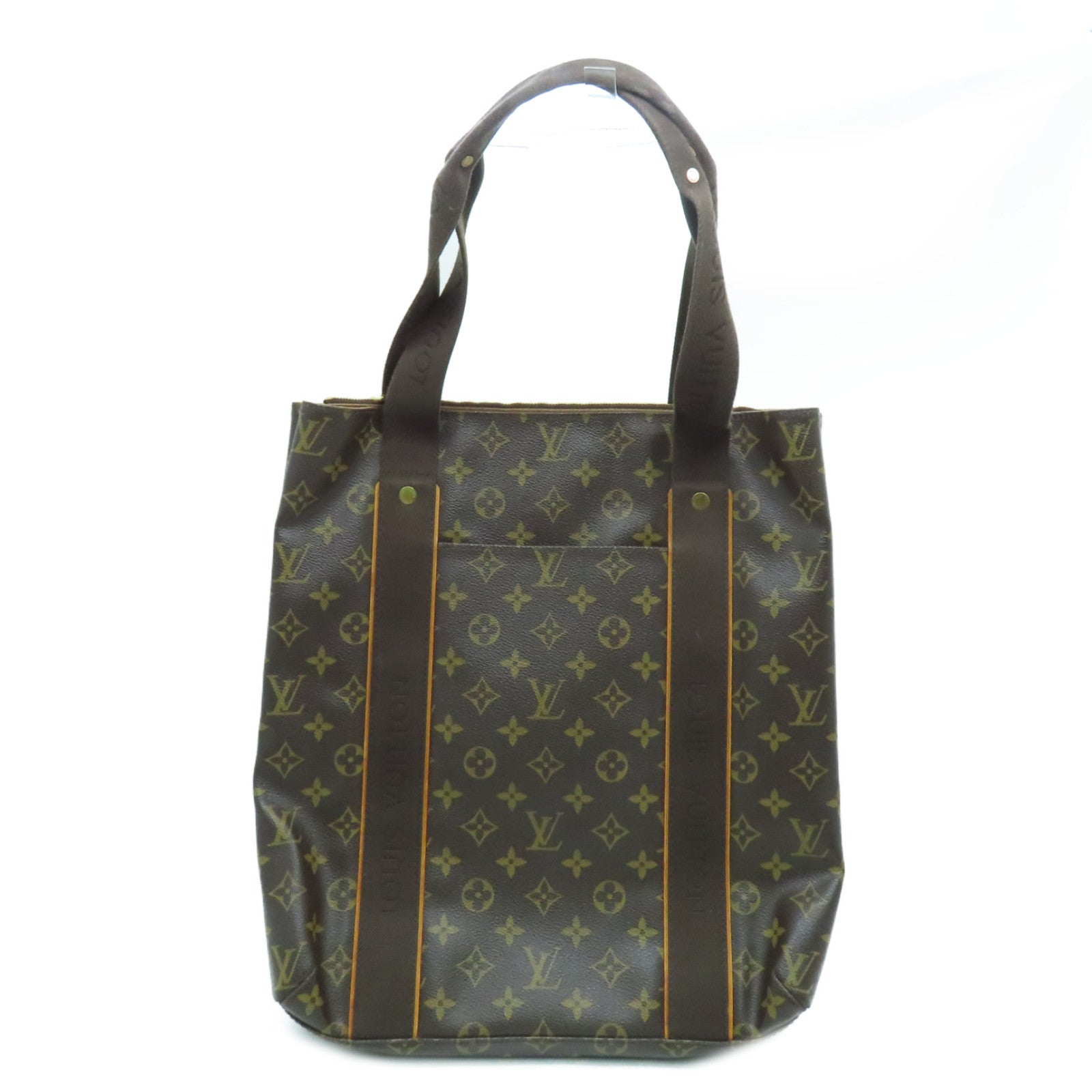 LOUIS VUITTON Monogram Cabas Beaubourg Handbag / Shoulder Bag Brown