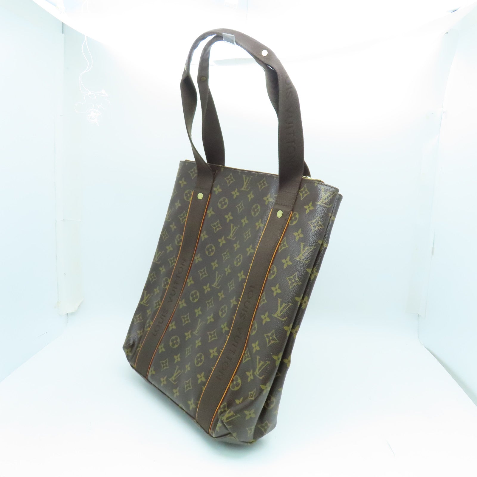 LOUIS VUITTON Monogram Cabas Beaubourg Handbag / Shoulder Bag Brown