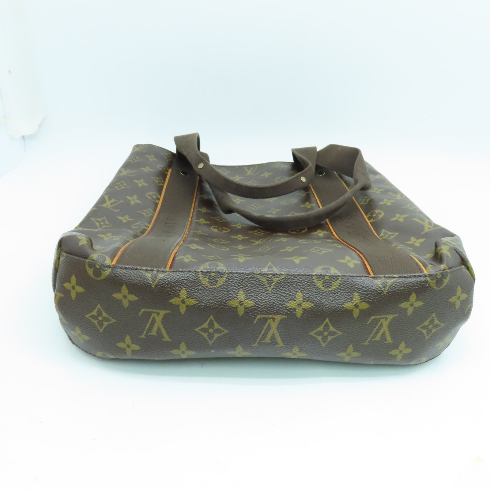 LOUIS VUITTON Monogram Cabas Beaubourg Handbag / Shoulder Bag Brown