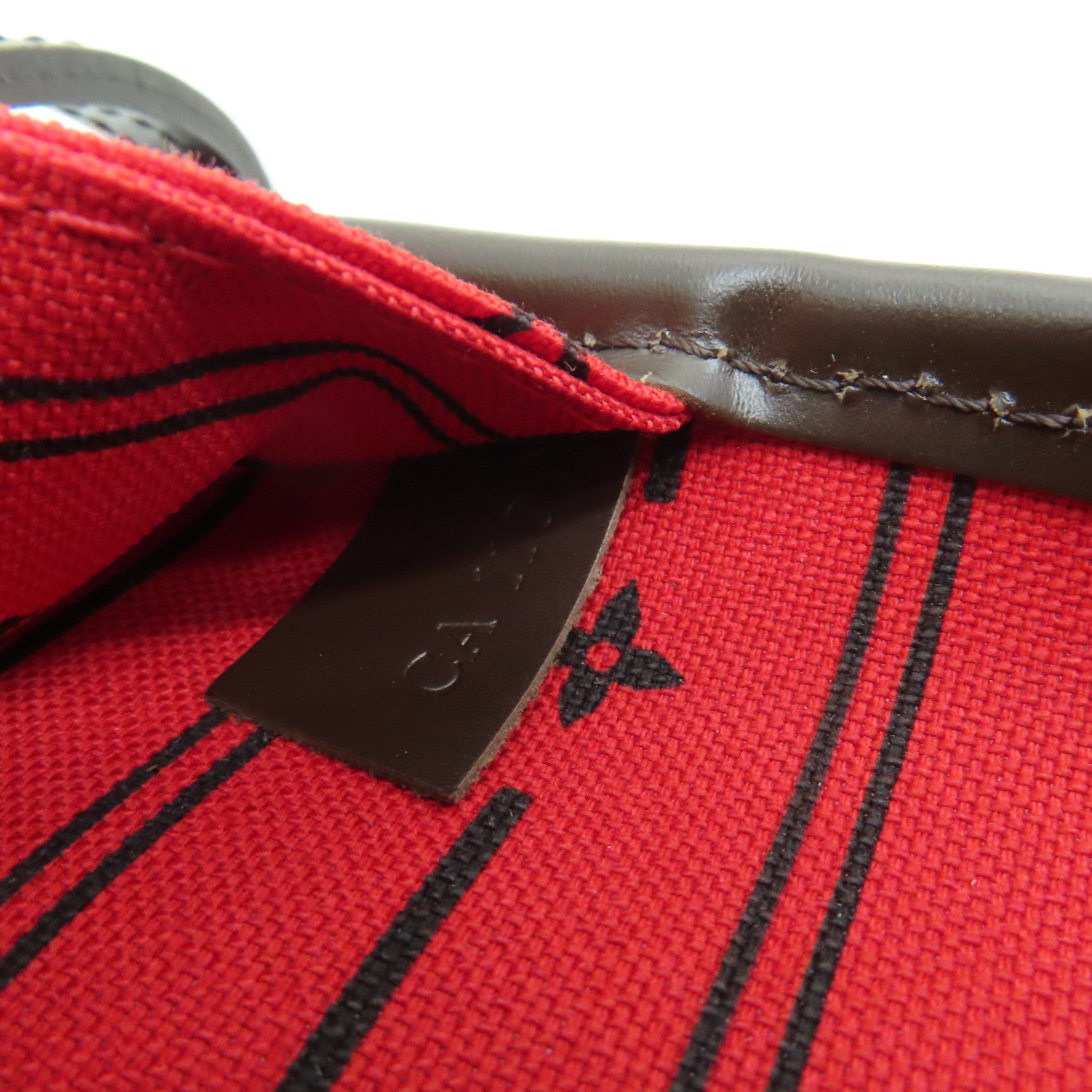 LOUIS VUITTON Damier Neverfull MM手挽袋/肩背袋啡色
