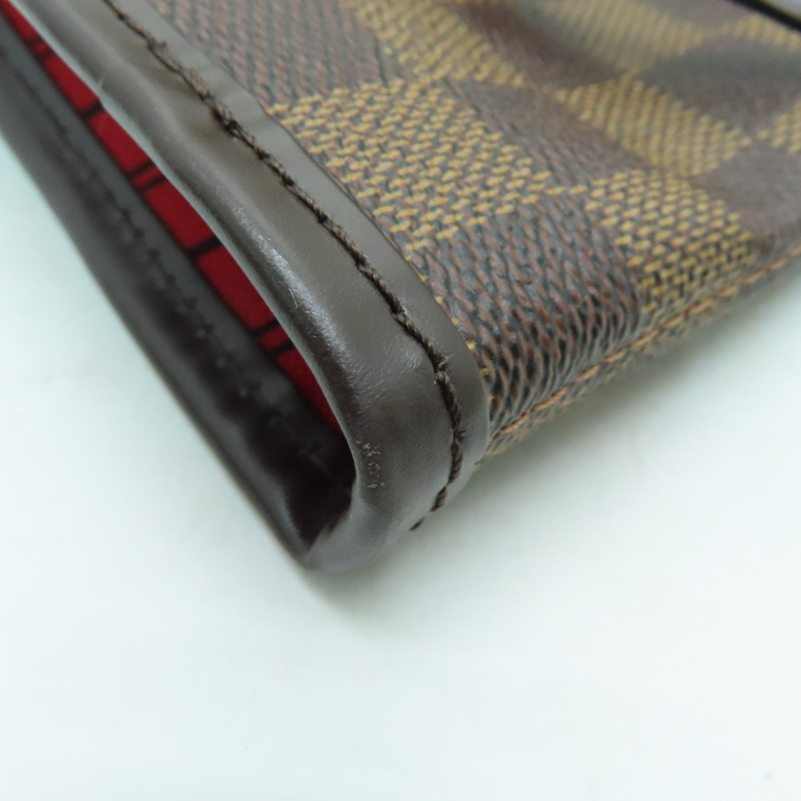 LOUIS VUITTON Damier Neverfull MM手挽袋/肩背袋啡色