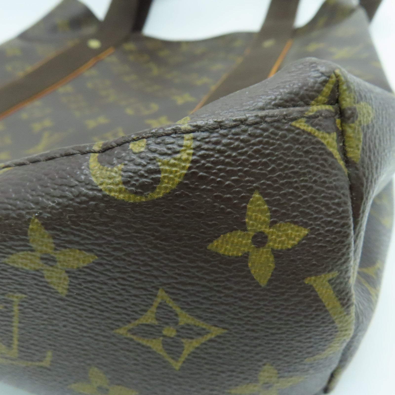 LOUIS VUITTON Monogram Cabas Beaubourg Handbag / Shoulder Bag Brown