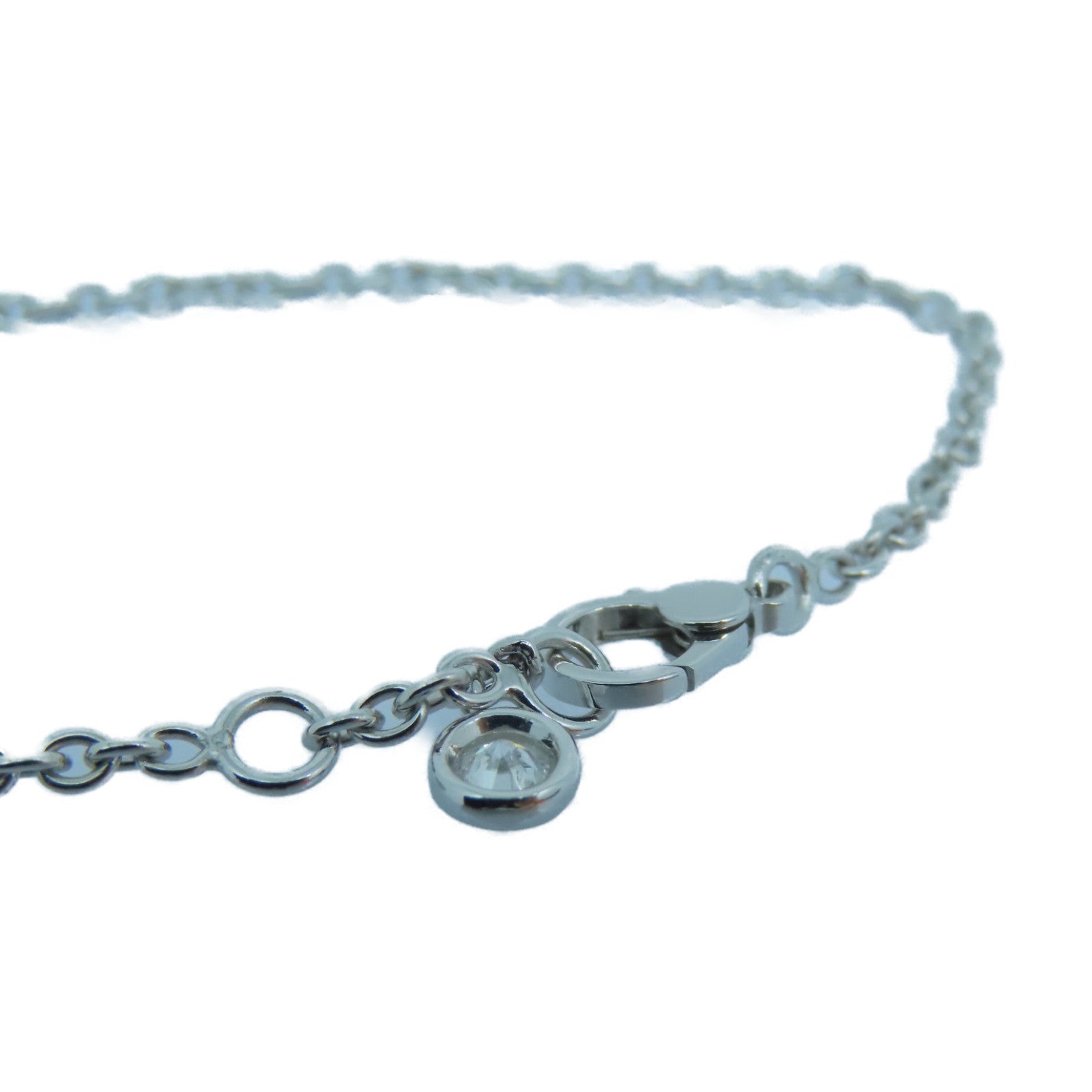 HERMES 18K白金Finesse Bracelet 0.55ct钻石手链